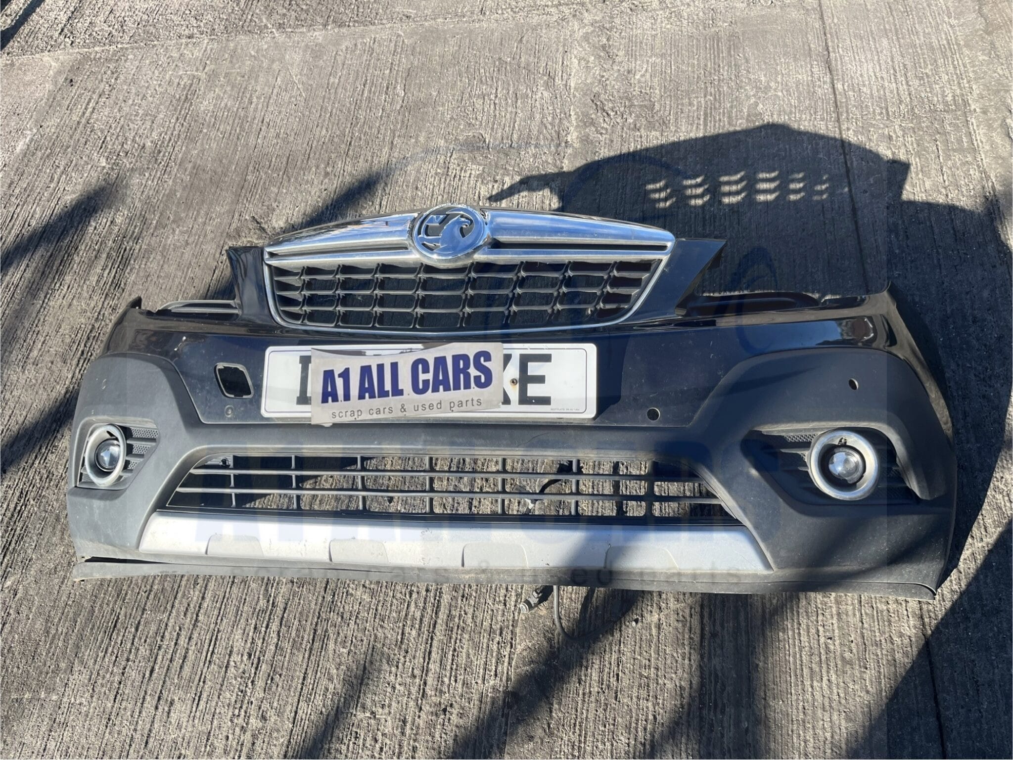 Vauxhall Mokka 2012-2016 Front Bumper With Fogs And Sensors – Black