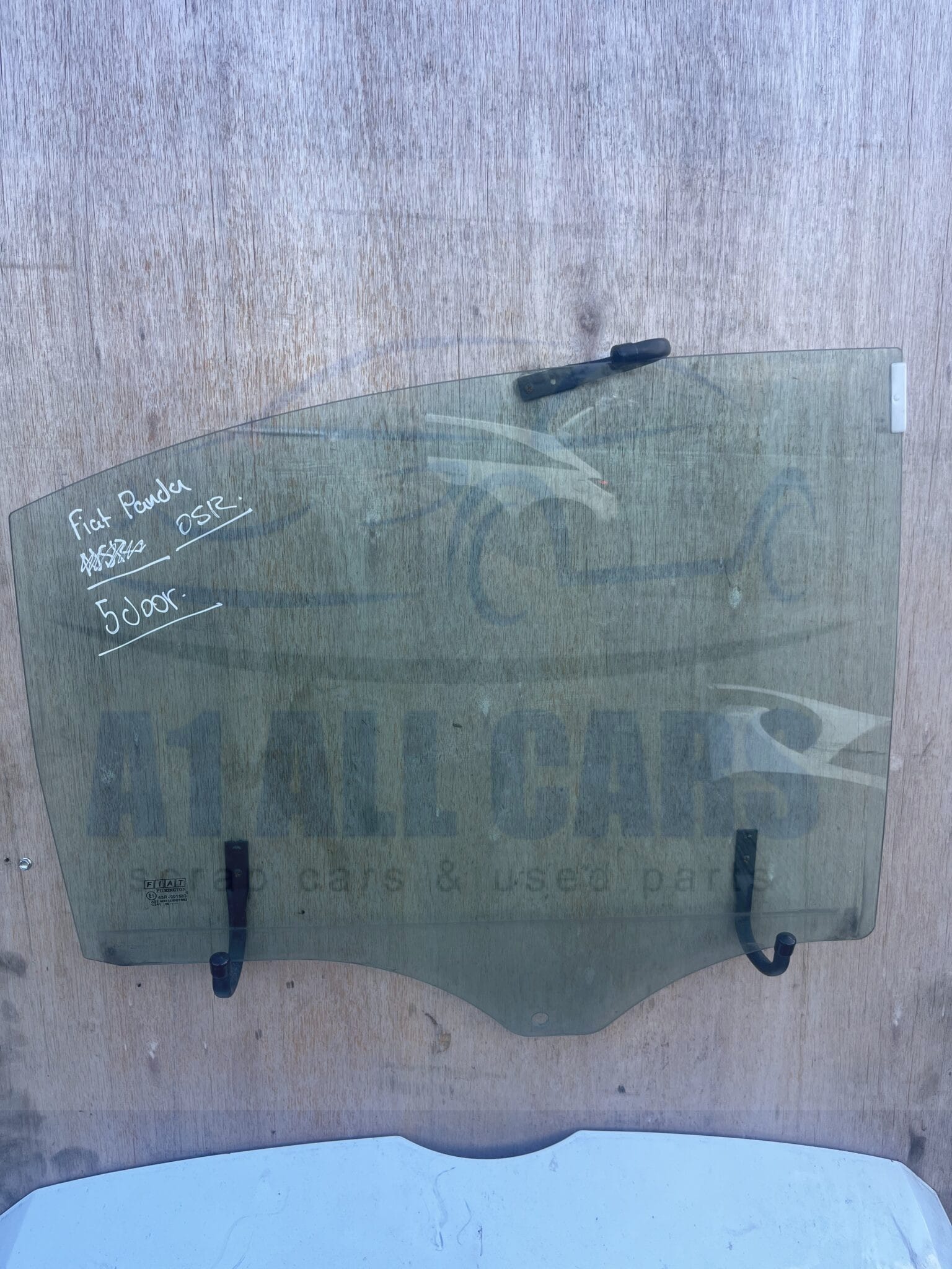 Fiat Panda 2004-2011 5 Door Hatchback Off Side Rear Door Glass