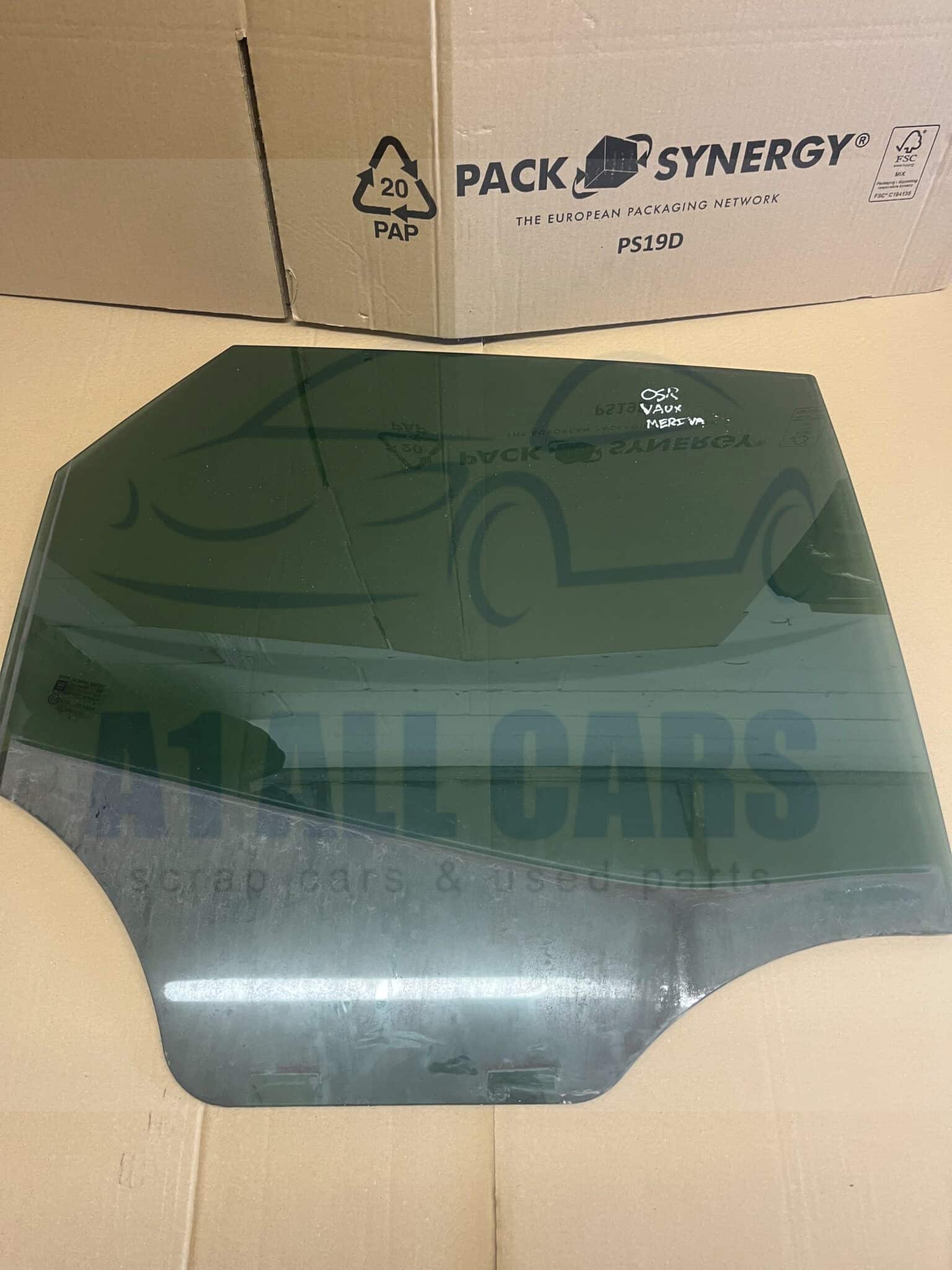 Vauxhall Meriva 2010-2015 5 Door Hatchback Off Side Rear Door Glass ( Tinted )