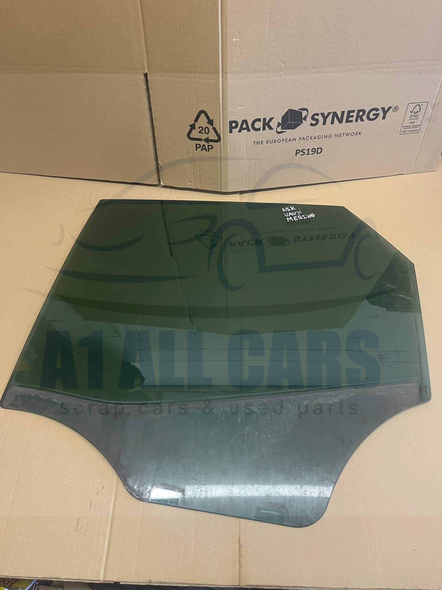 Vauxhall Meriva 2010-2015 5 Door Hatchback Near Side Rear Door Glass ( Tinted )