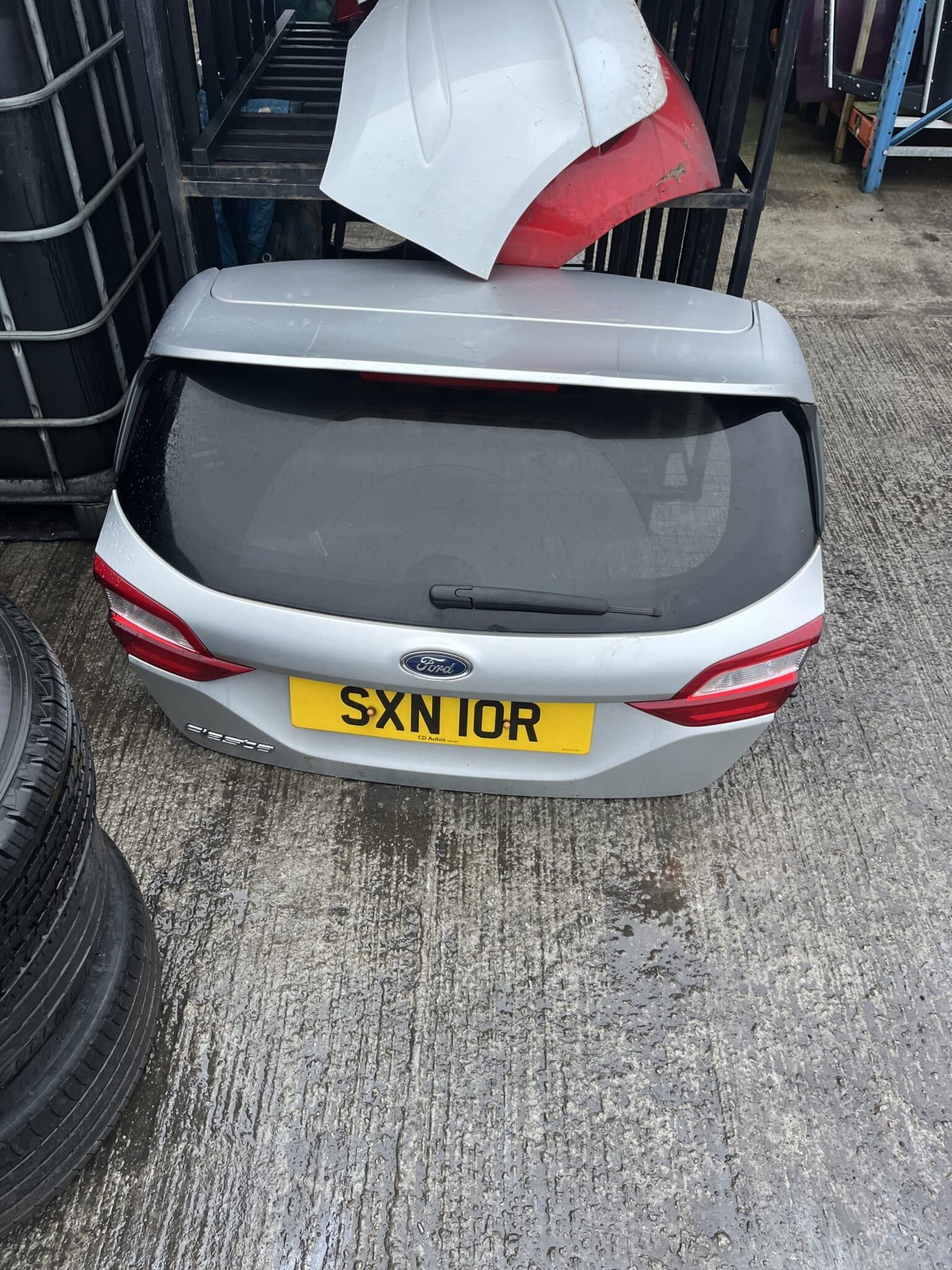 Ford Fiesta 2017-2023 ST Line 3 Door Hatchback Tailgate – Silver 6H Colour Code ( Call Office For Delivery Quote )