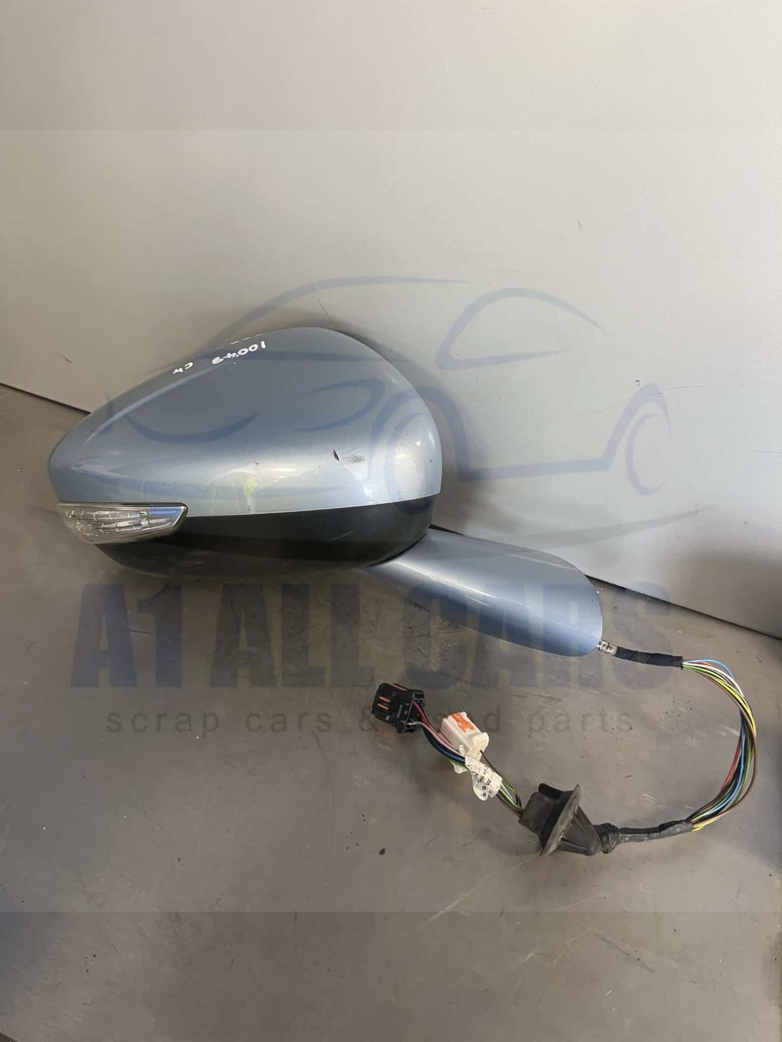 Citroen C4 Picasso 2013-2018 MPV Off Side Electric Door Mirror – Blue EHHC Colour Code