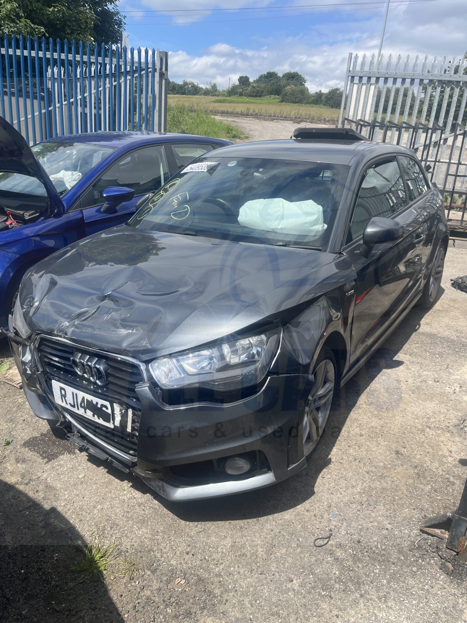 Audi A1 2010-2015 S-Line 1.6 TDI 3 Door Hatchback Grey LZ7S Breaking For Parts