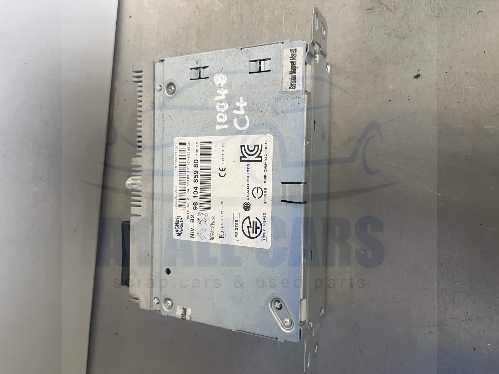 Citroen C4 Picasso 2013-2018 Radio / Head Unit – 9810485980