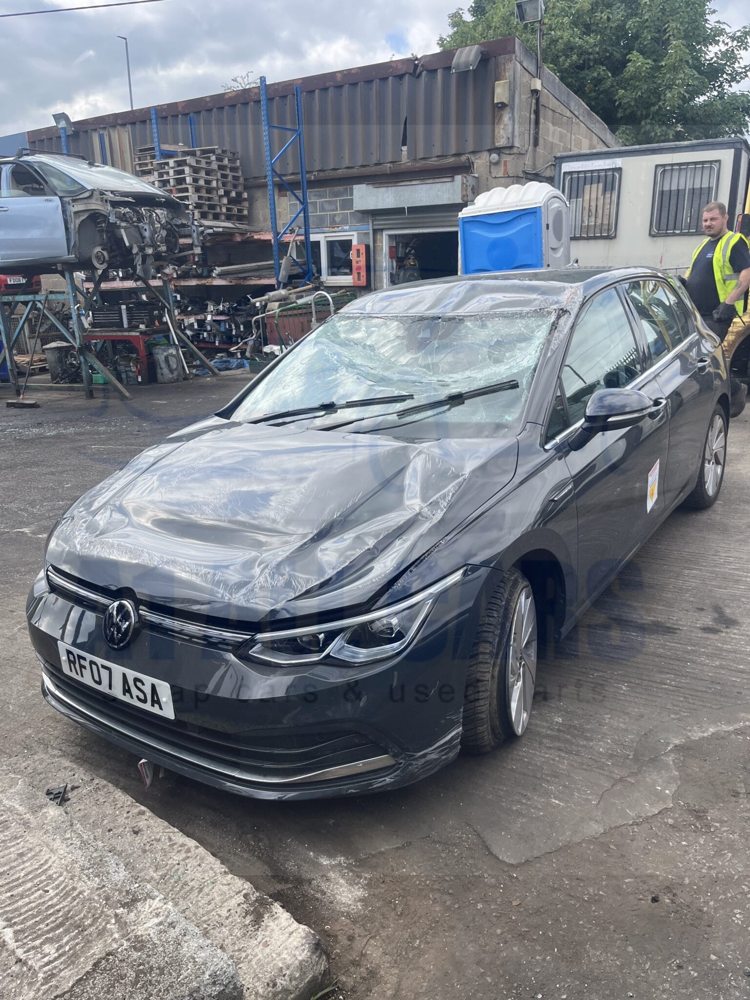 Volkswagen Golf 2020-2024 1.5 Petrol 5 Door Hatchback Grey L17F Breaking For Parts