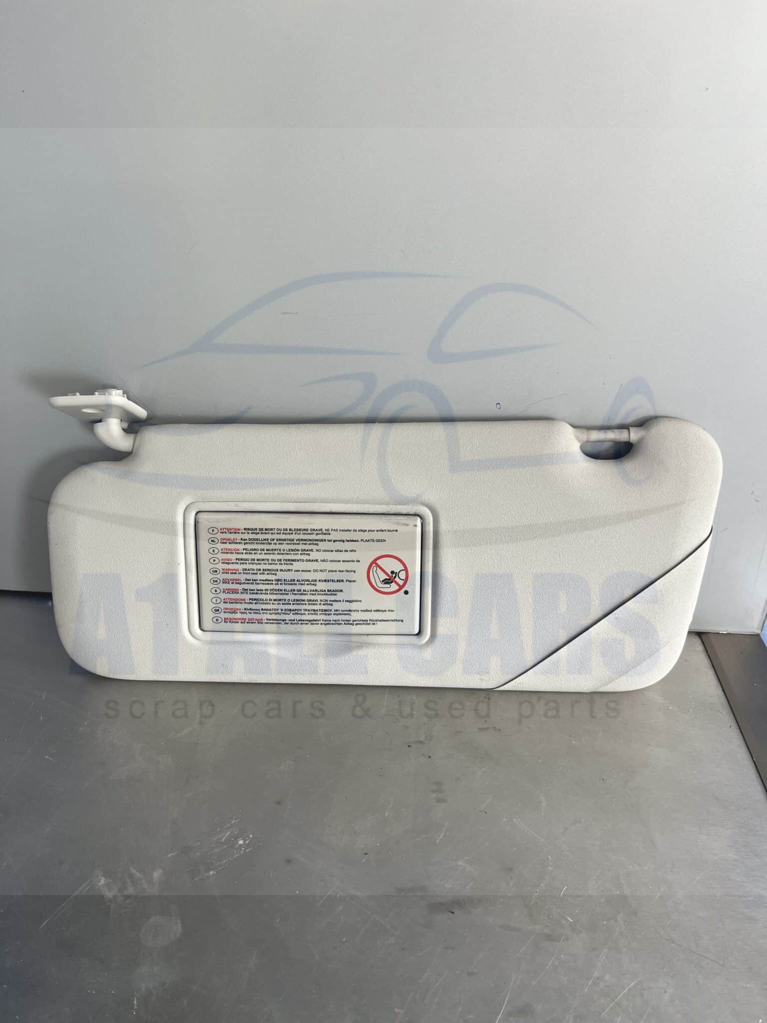 Citroen C3 Picasso 2009-2015 Near Side Sun Visor With Mirror