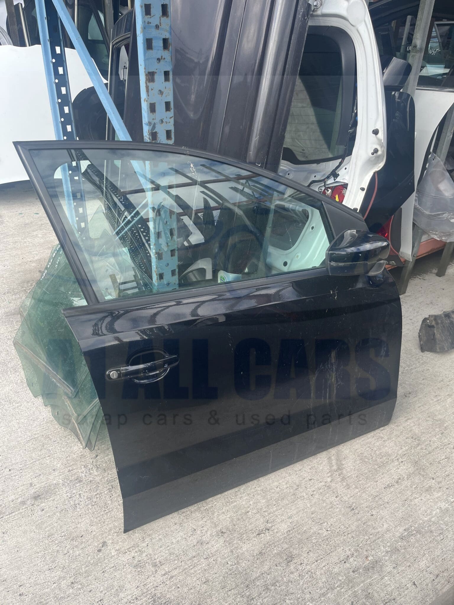 Volkswagen Polo 2009-2017 5 Door Hatchback Off Side Front Door – Black L041 Colour Code ( Call Office For Delivery Quote )