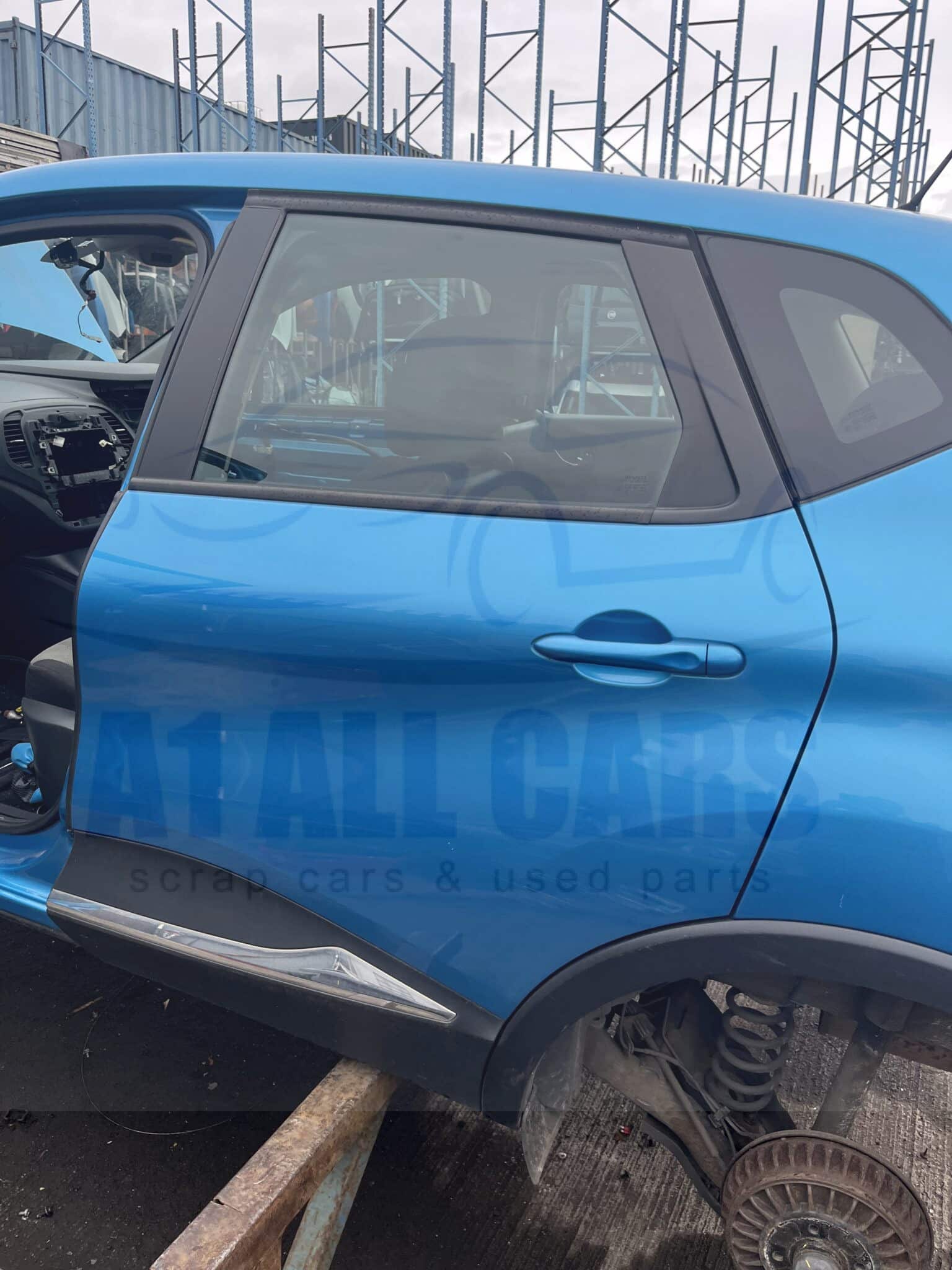 Renault Captur 2013-2018 5 Door Hatchback Near Side Rear Door – Blue TERPM Colour Code ( Call Office For Delivery Quote )