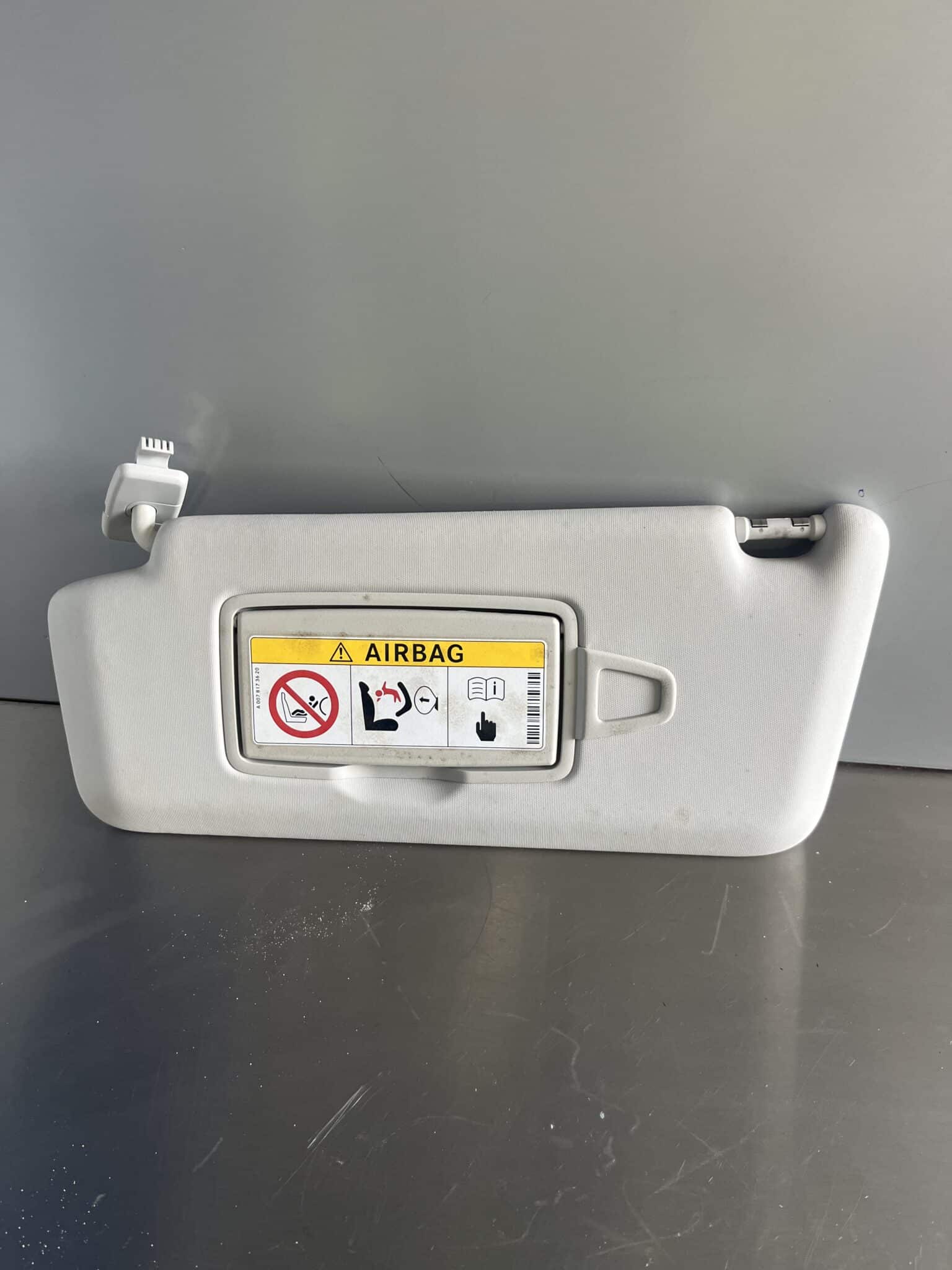 Mercedes C Class 2014-2021 W205 Near Side Sun Visor With Mirror