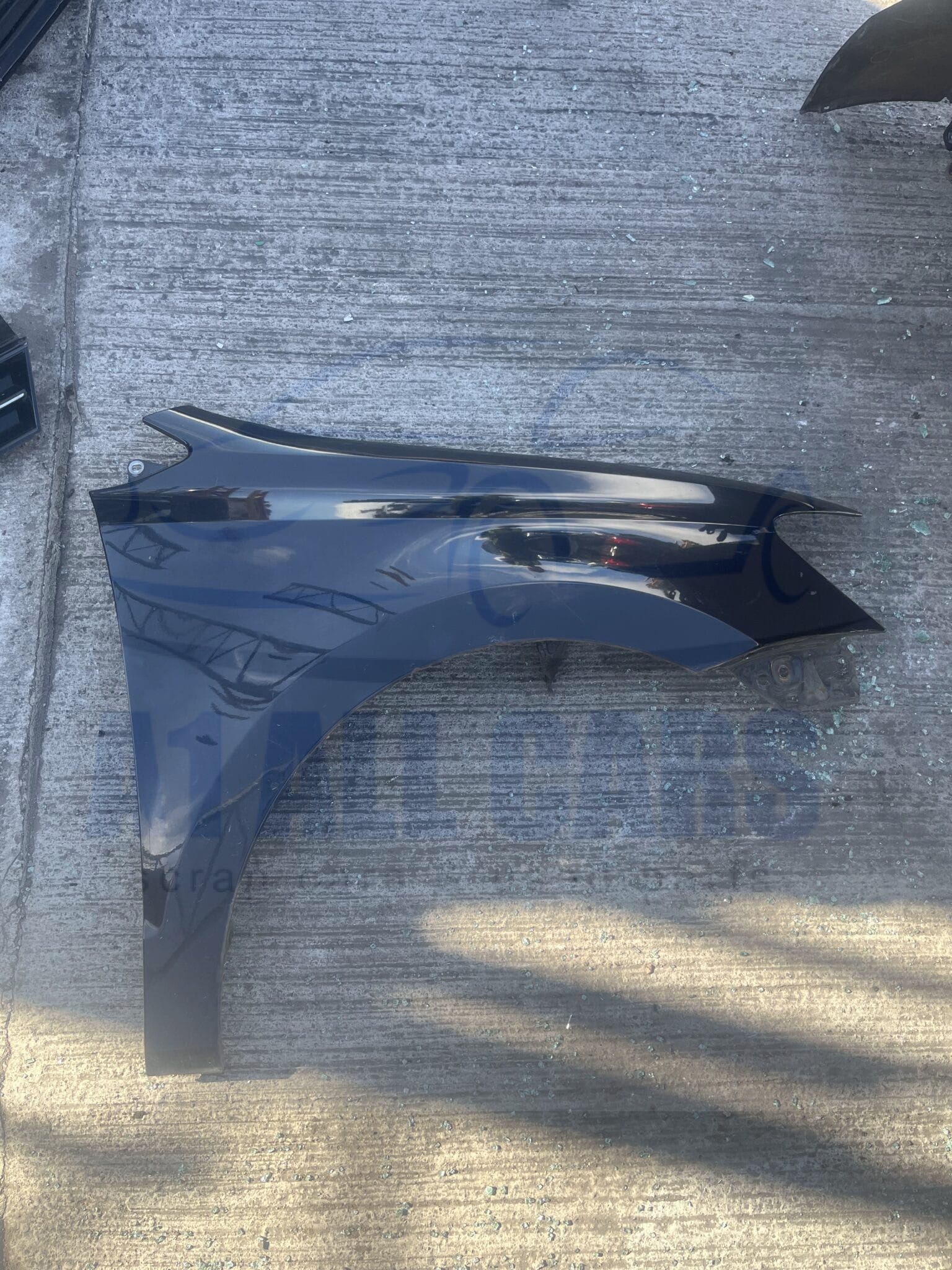 Volkswagen Polo 2009-2014 Off Side Wing – Black L041 Colour Code