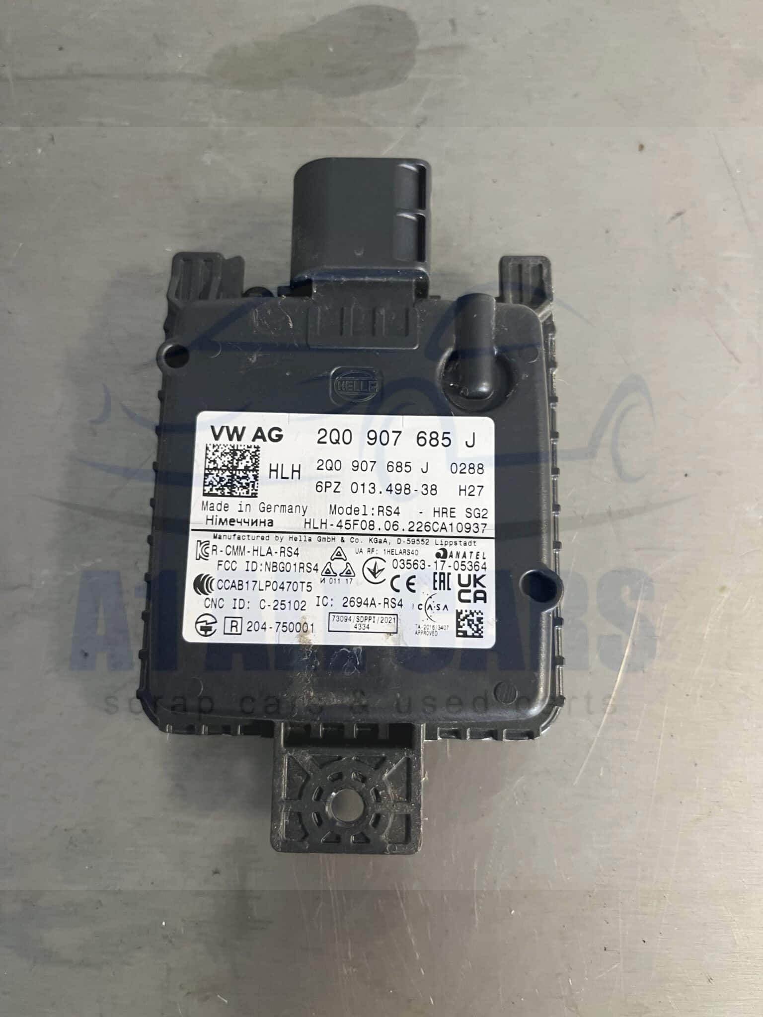 Volkswagen Golf 2019-2024 Near Side Rear Blind Spot Module – 2Q0907685J