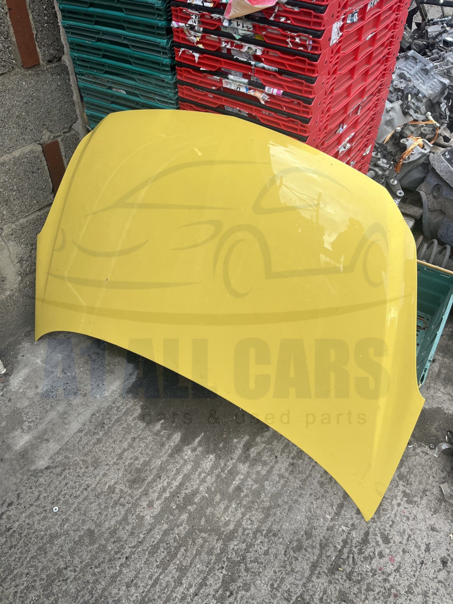 Vauxhall Corsa 2006-2014 Bonnet – Yellow – ( Call Office For Delivery Quote )