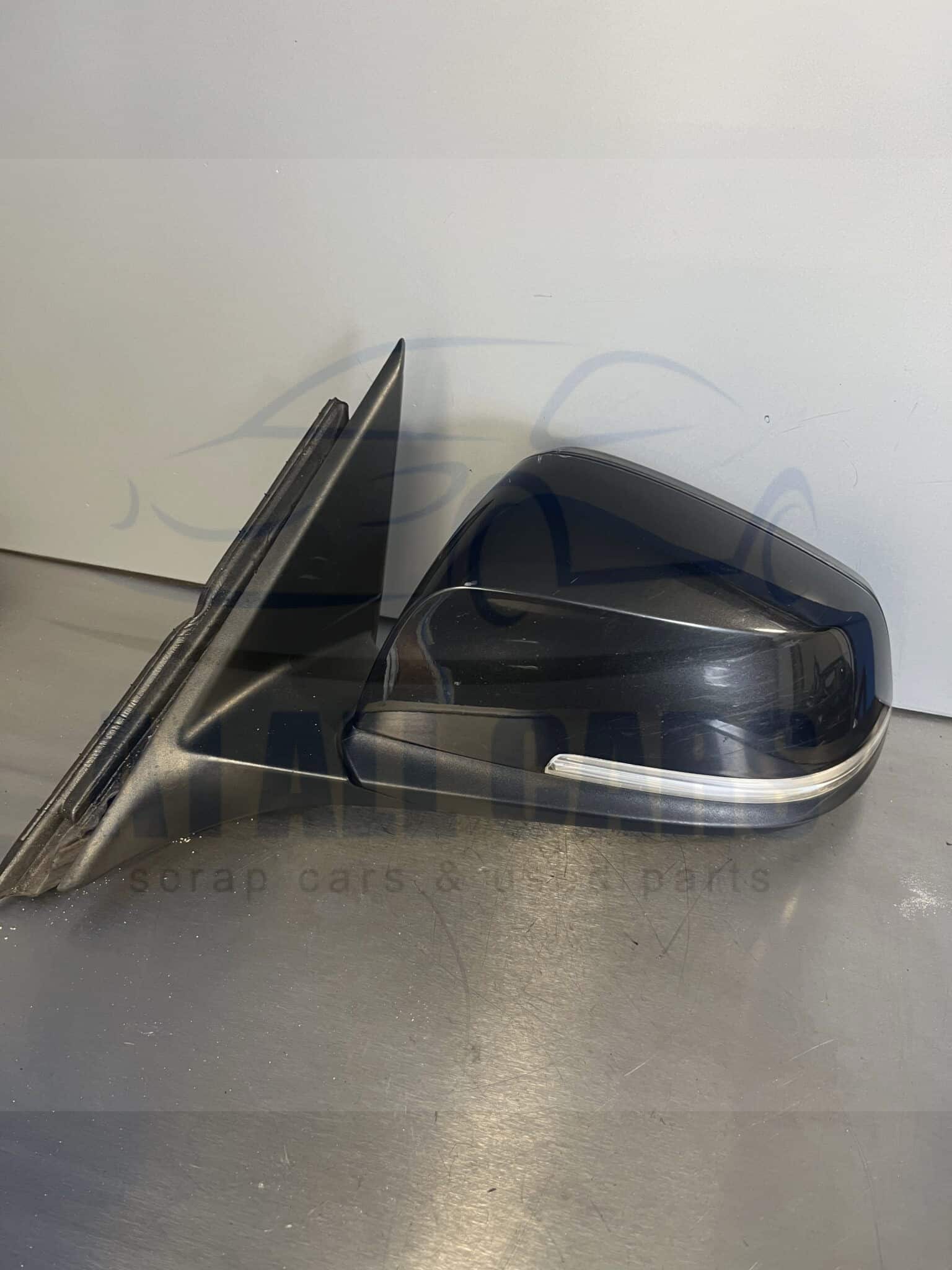 BMW 3 Series 2012-2015 F30 Near Side Electric Door Mirror – Black 475 Colour Code