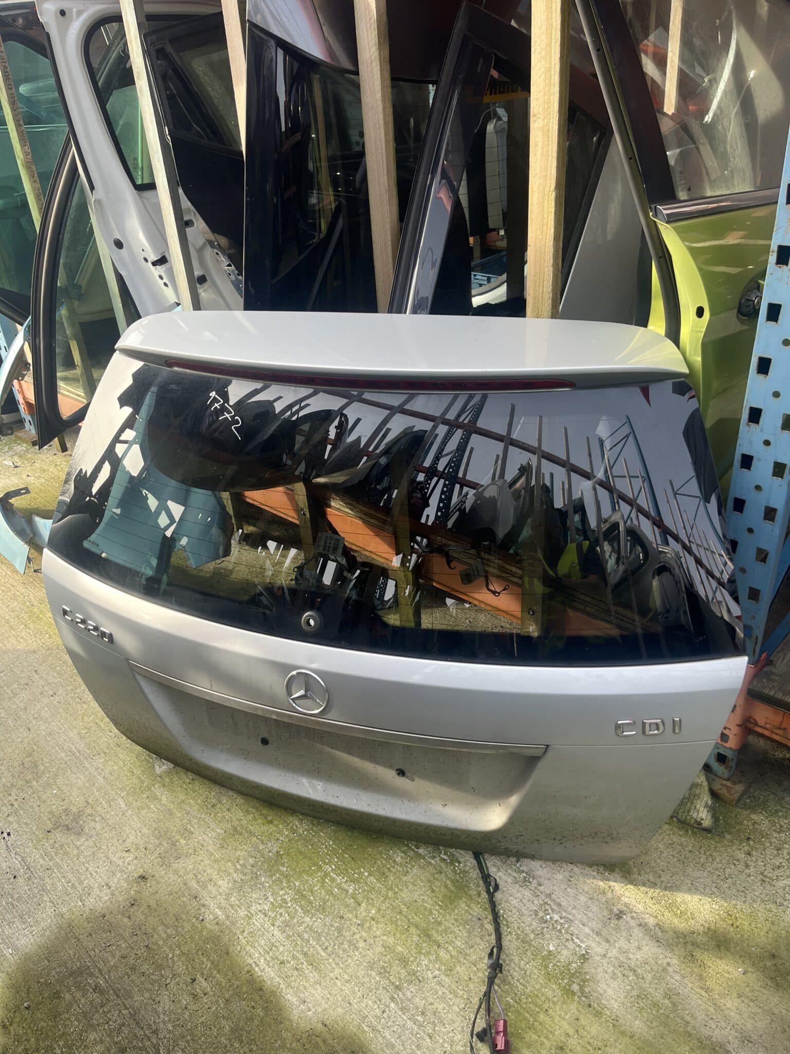 Mercedes C Class 2007-2012 W205 Estate Tailgate – Silver ( Call Office For Delivery Quote )