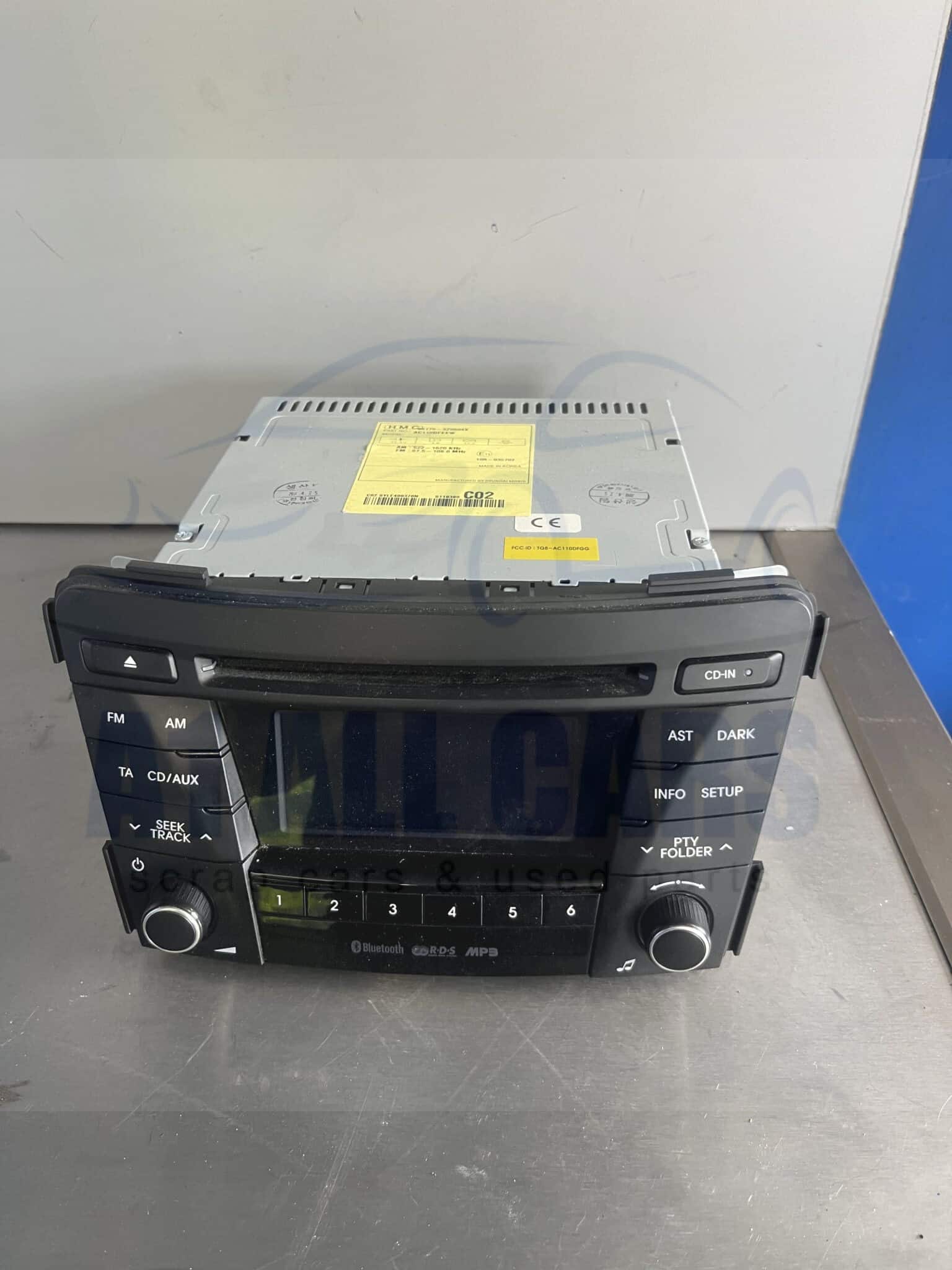 Hyundai i40 2012-2018 Radio / Cd Player – 96170-3Z0504X