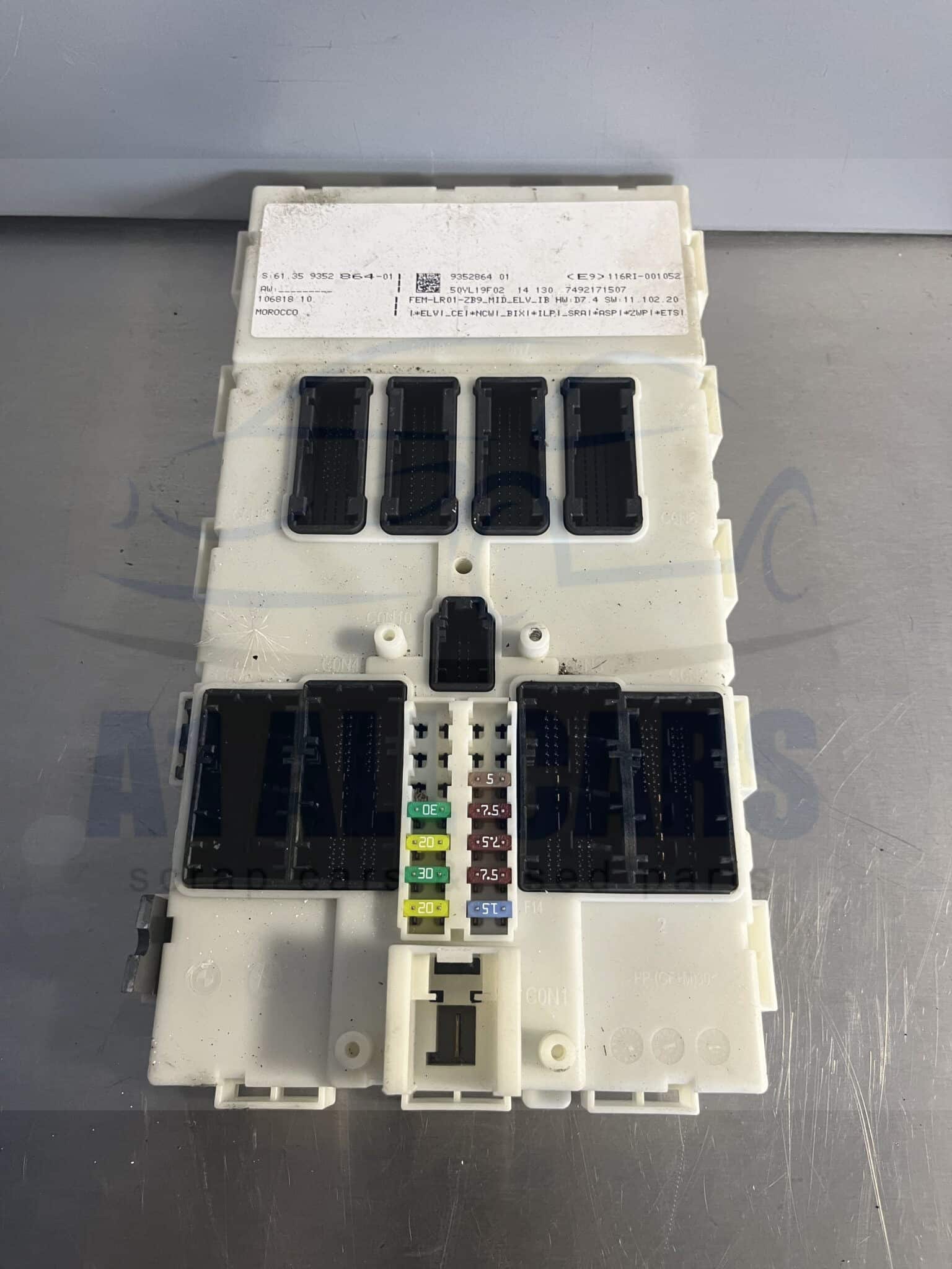BMW 3 Series 2012-2015 BCM / Body Control Module – 9352864-01