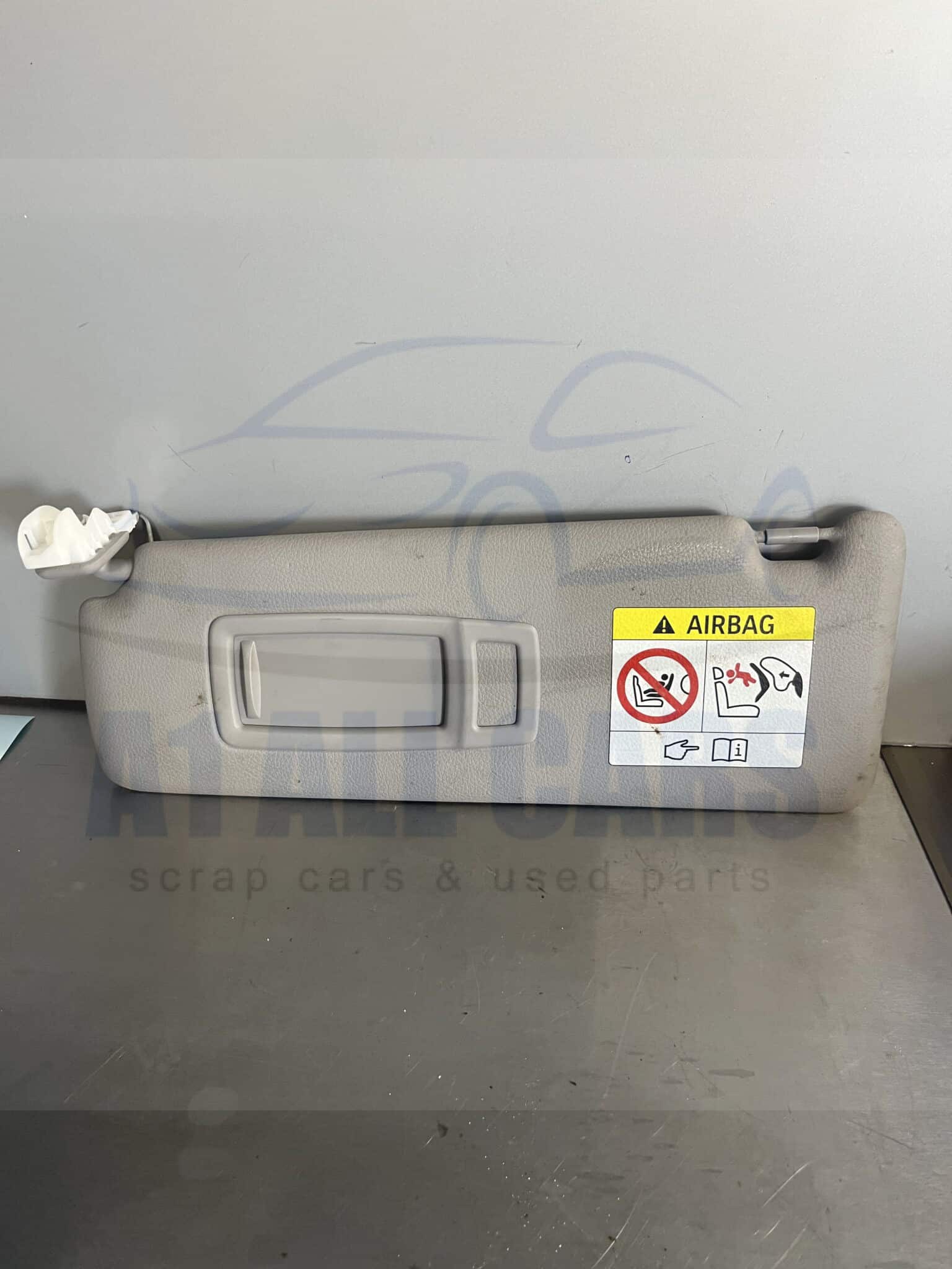 BMW 3 Series 2012-2015 F30 Near Side Sun Visor With Mirror