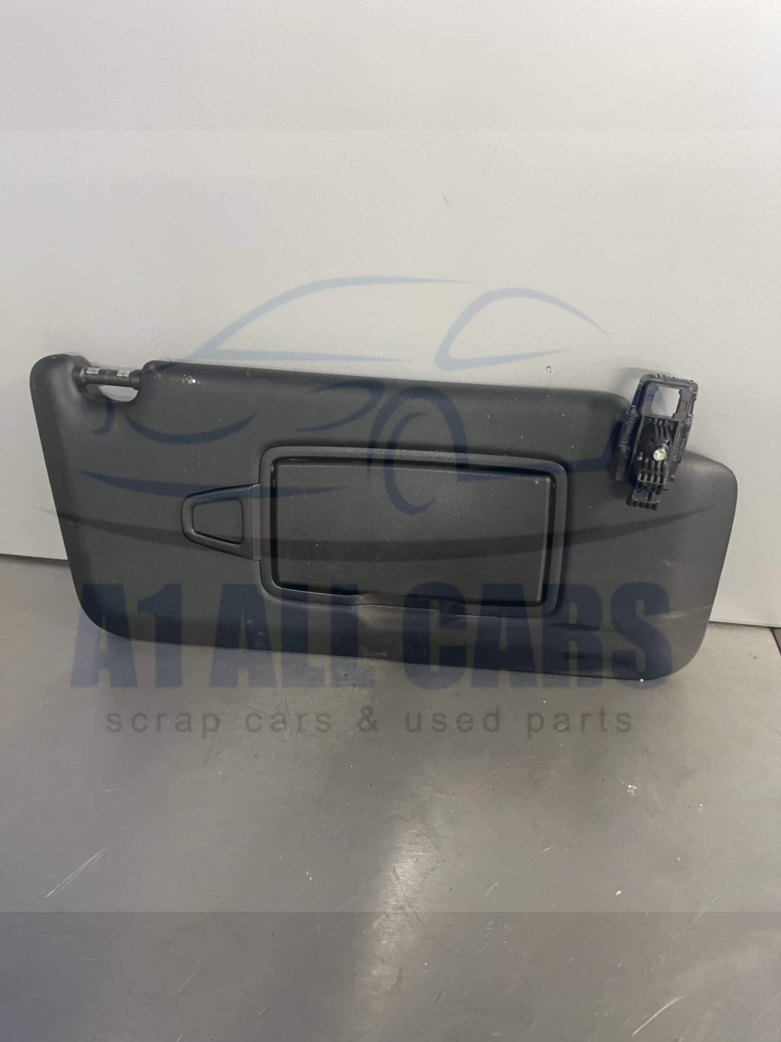 Mercedes C Class 2014-2021 W205 Off Side Sun Visor With Mirror – Black