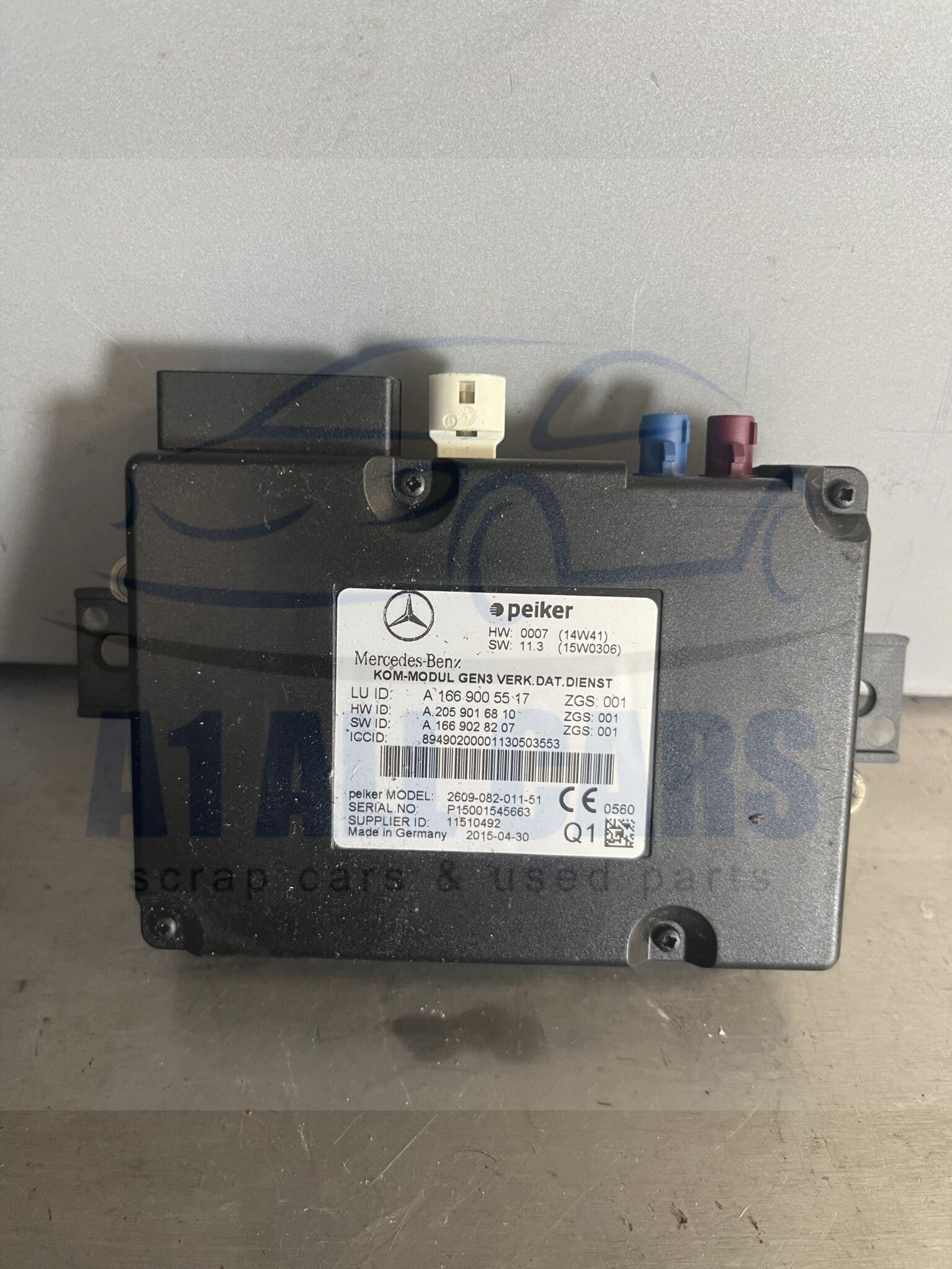 Mercedes C Class 2014-2021 Telematic Control Module – A1669005517