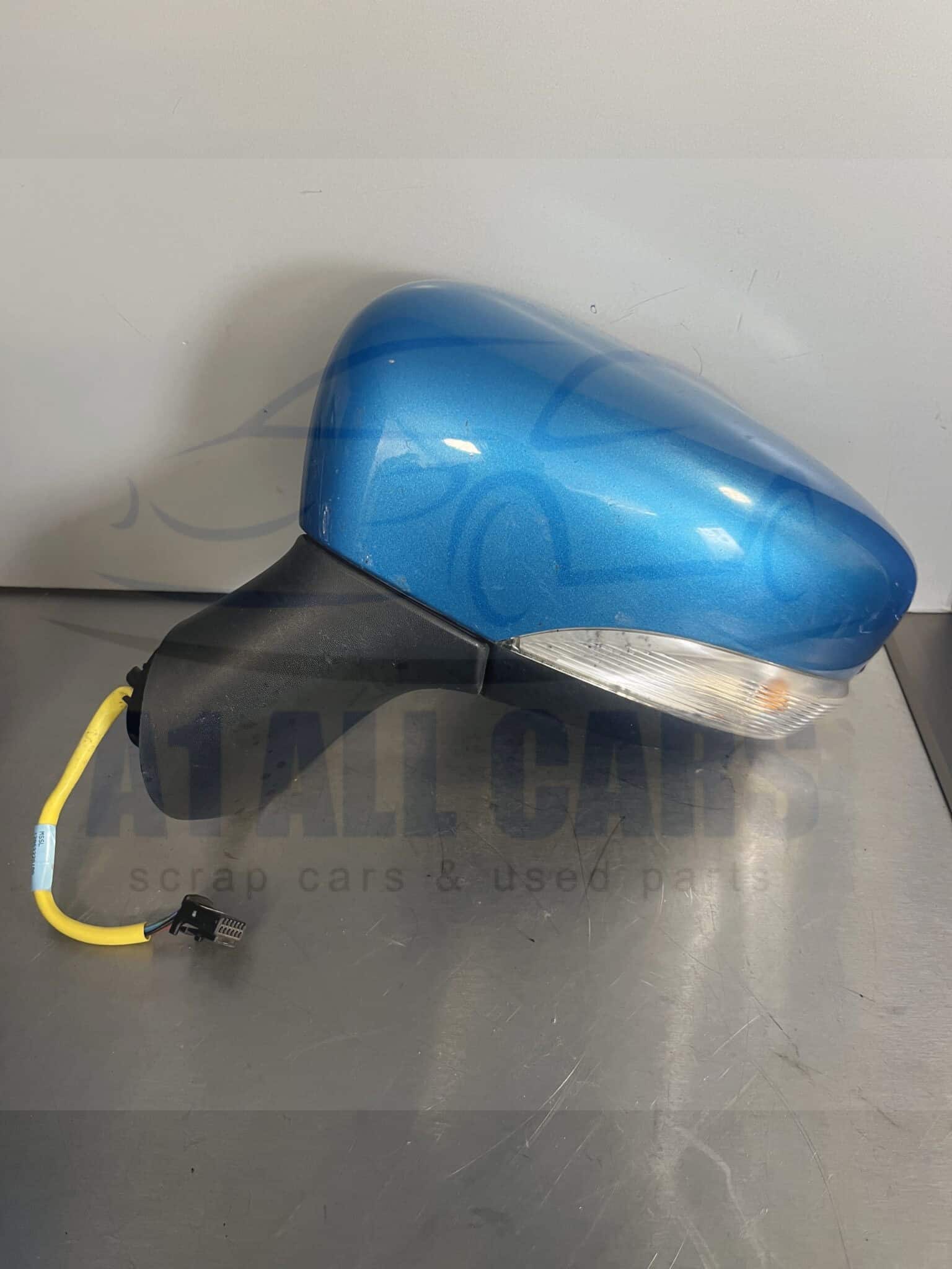 Renault Captur 2013-2018 Near Side Electric Door Mirror – Blue TERPM Colour Code