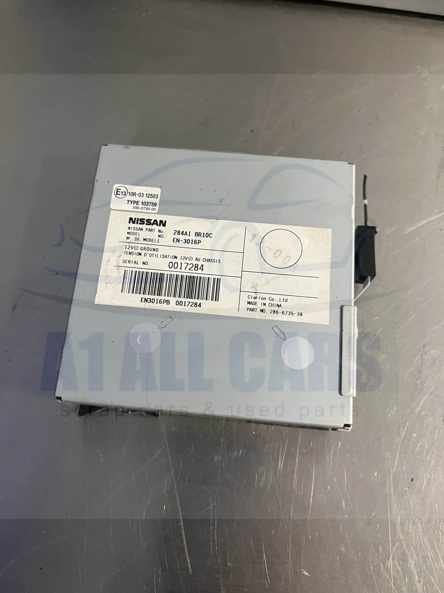 Nissan Qashqai 2007-2013 Camera Module – 284A1BR10C