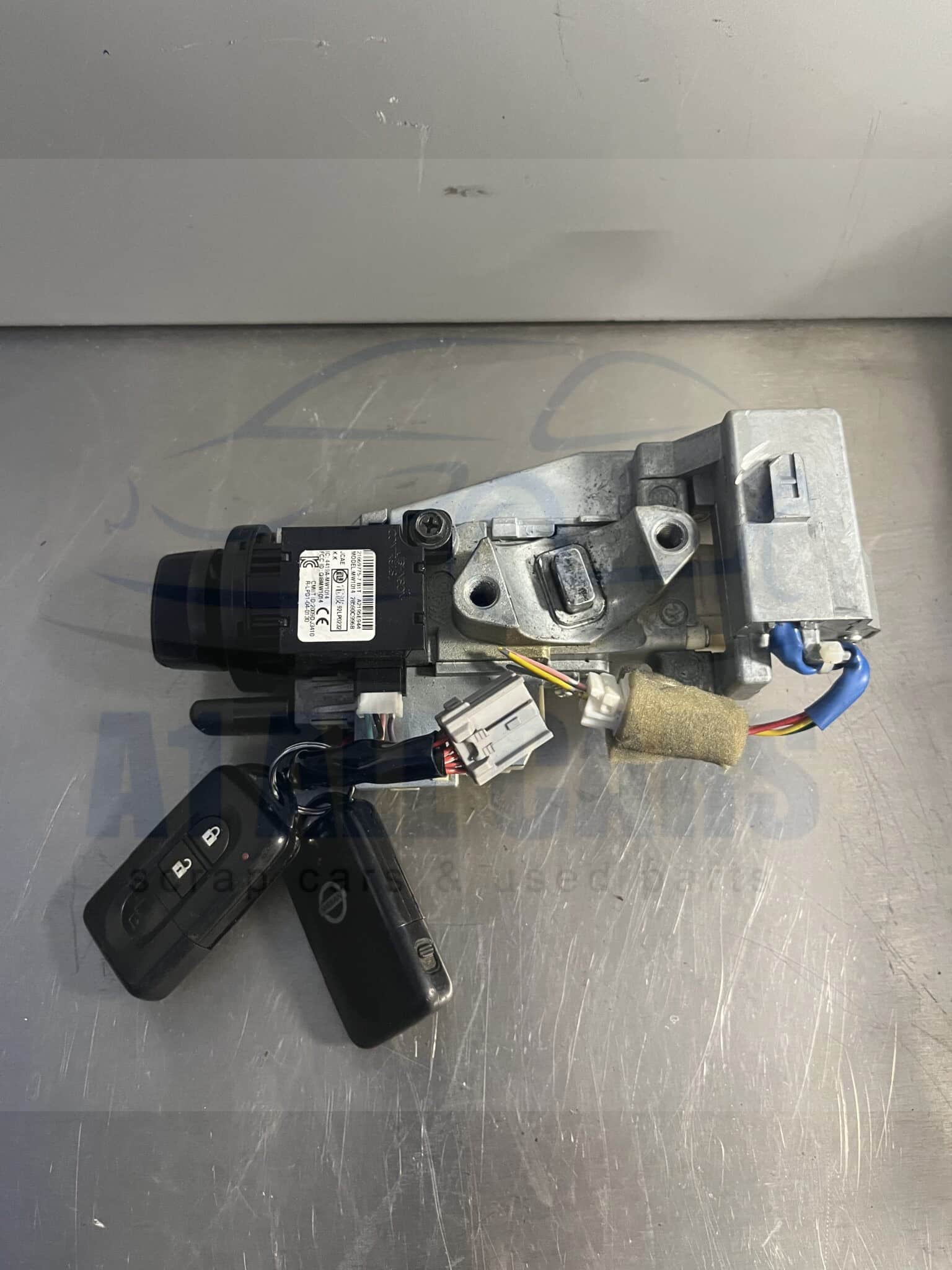 Nissan Qashqai 2007-2013 Ignition Barrel And Fob – Keyless Version