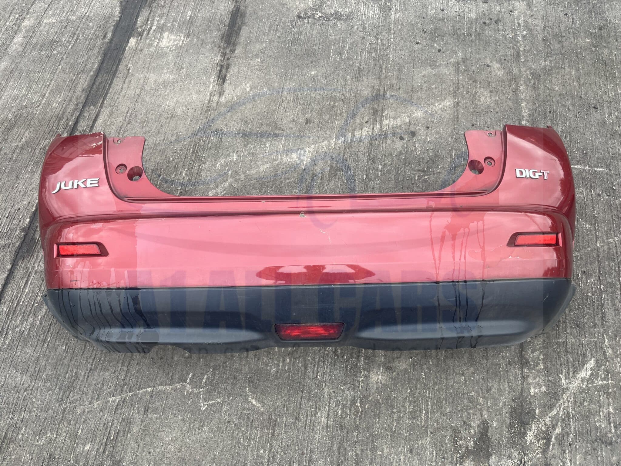 Nissan Juke 2010-2014 5 Door Hatchback Rear Bumper – Red NAH Colour Code