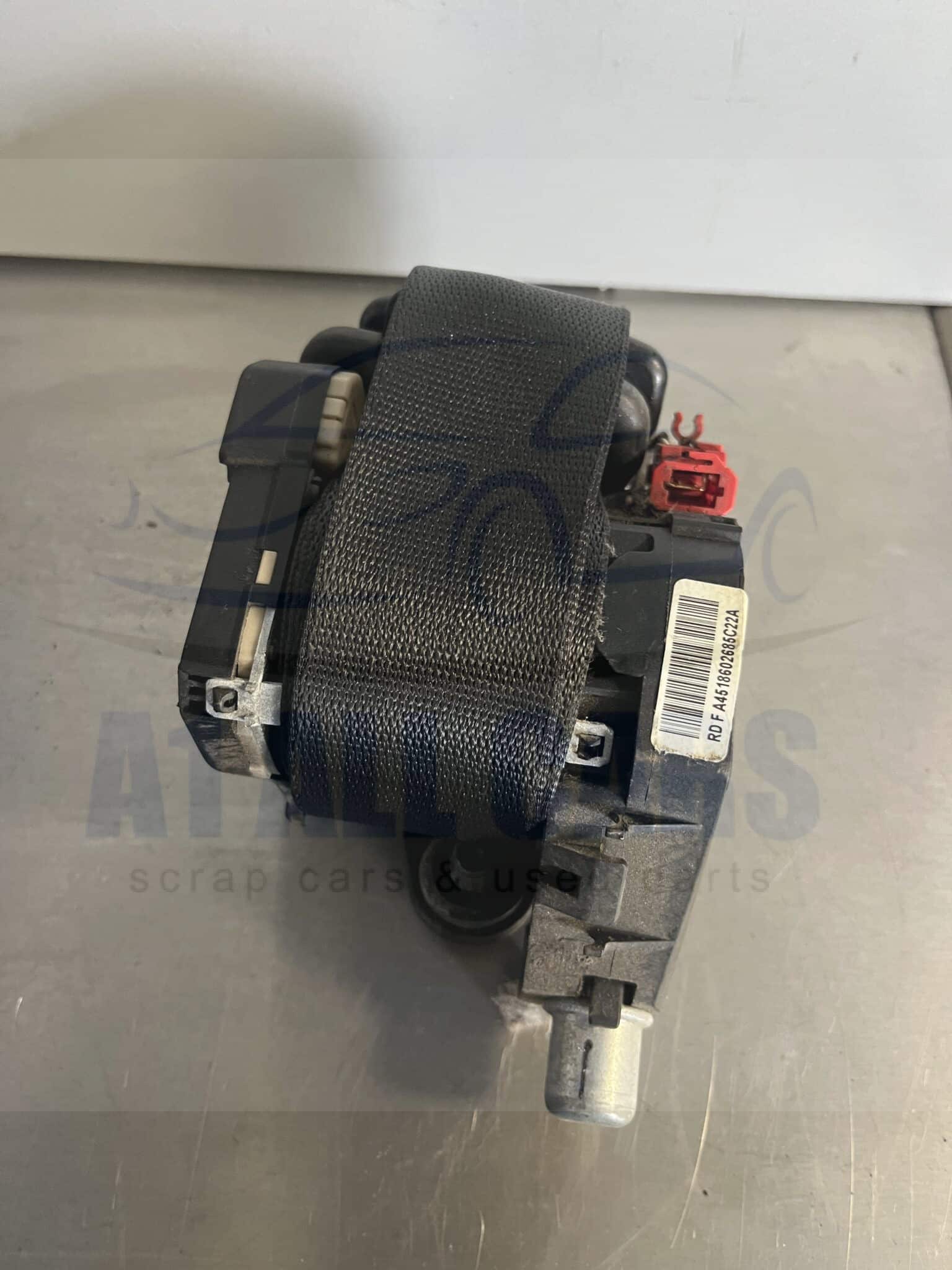 Smart ForTwo 2006-2014 3 Door Hatchback Off Side Front Seatbelt – A4518602685