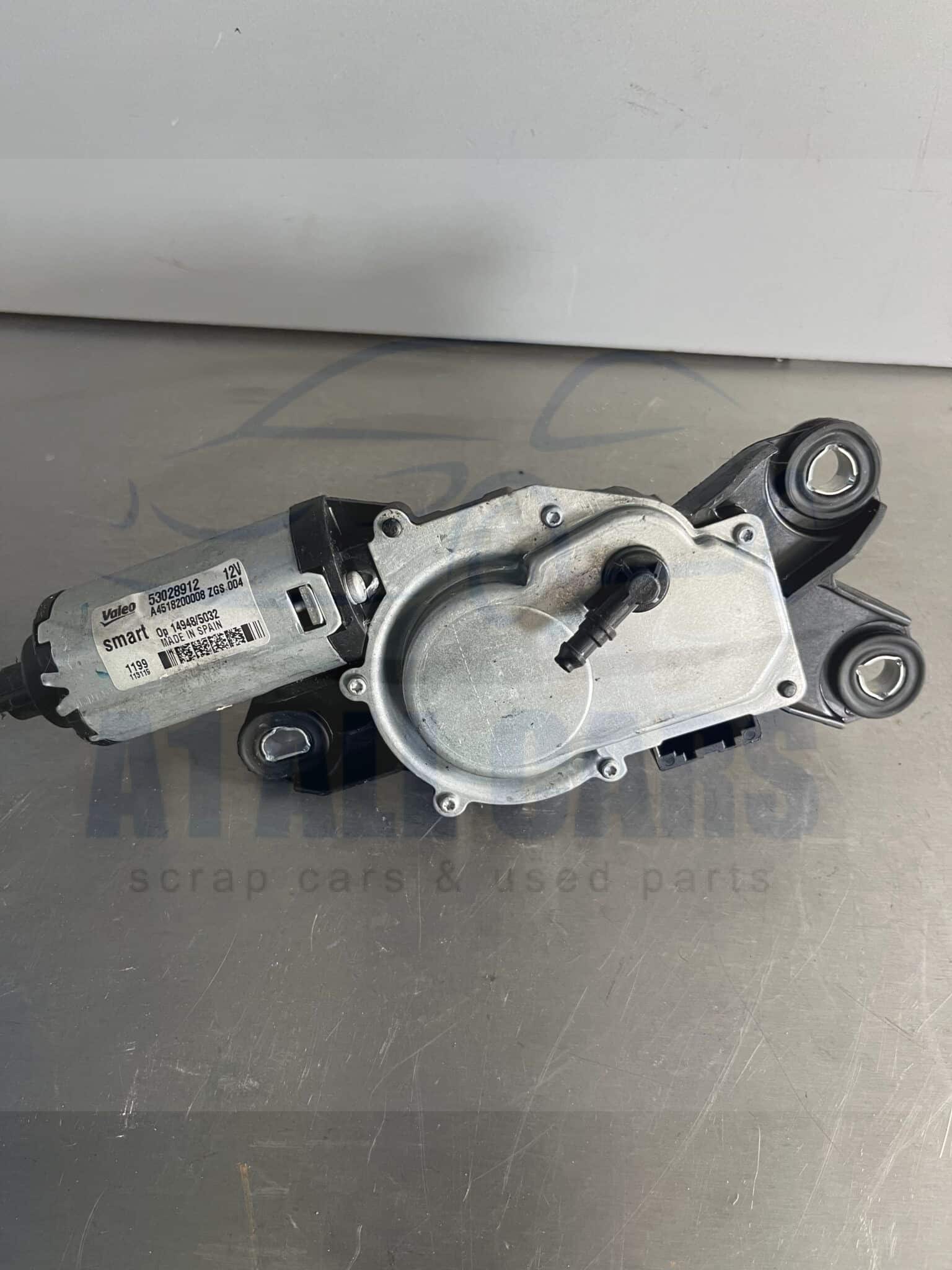 Smart ForTwo 2006-2014 3 Door Hatchback Rear Wiper Motor – A4518200008 / 53028912