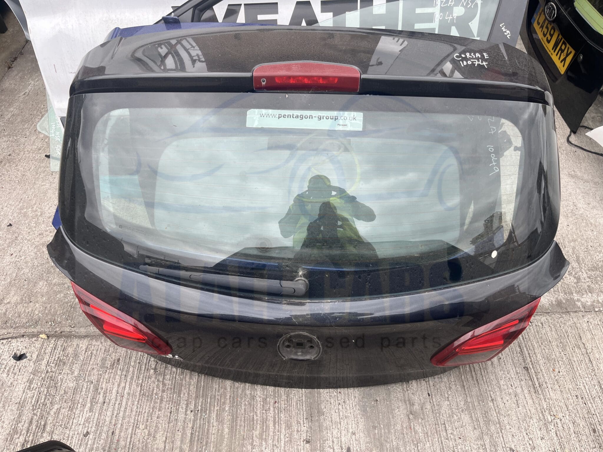 Vauxhall Corsa 2014-2019 5 Door Hatchback Tailgate – Black Z22C Colour Code ( Call Office For Delivery Quote )