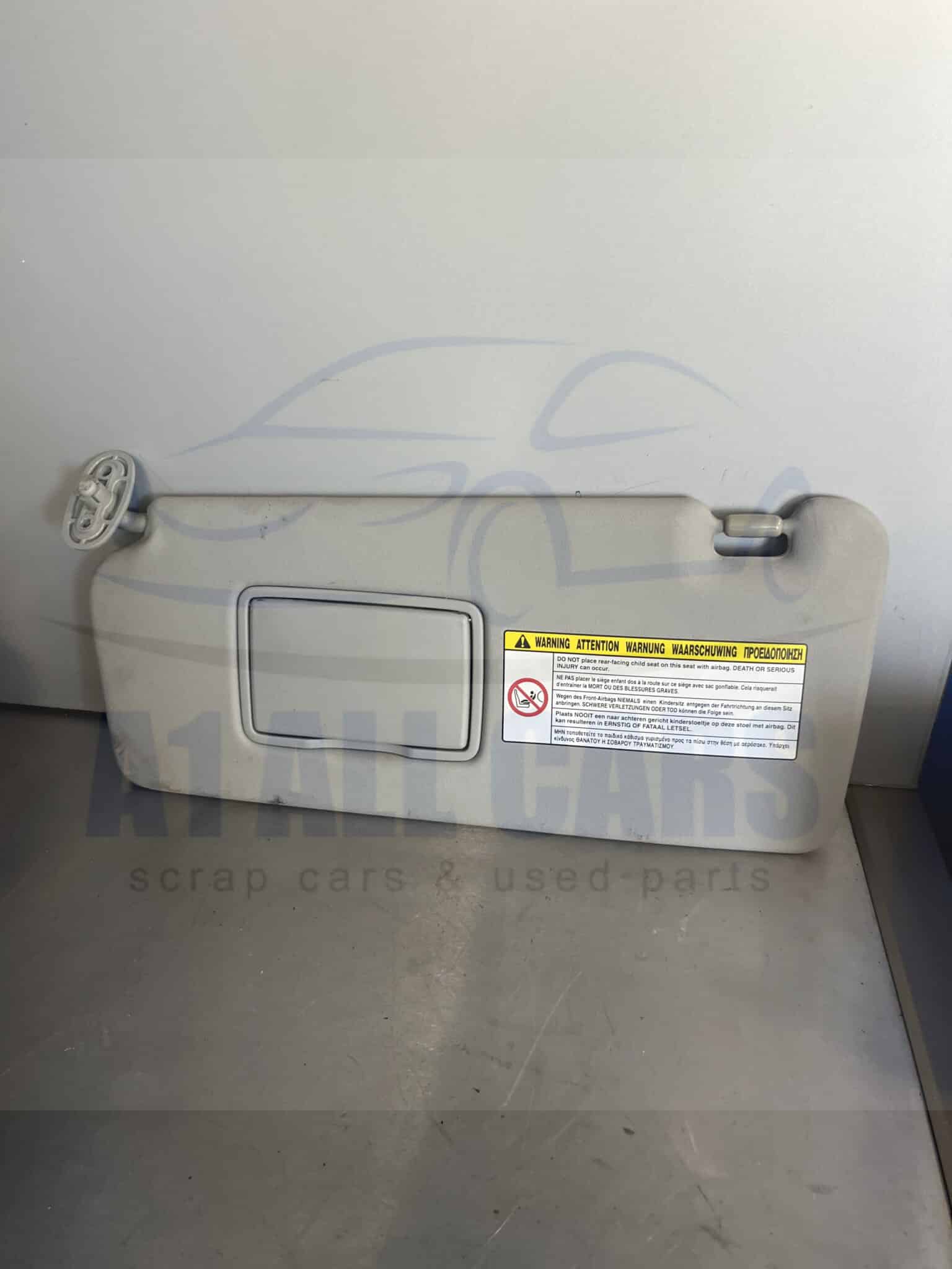 Honda Jazz 2002-2008 Near Side Sun Visor With Mirror