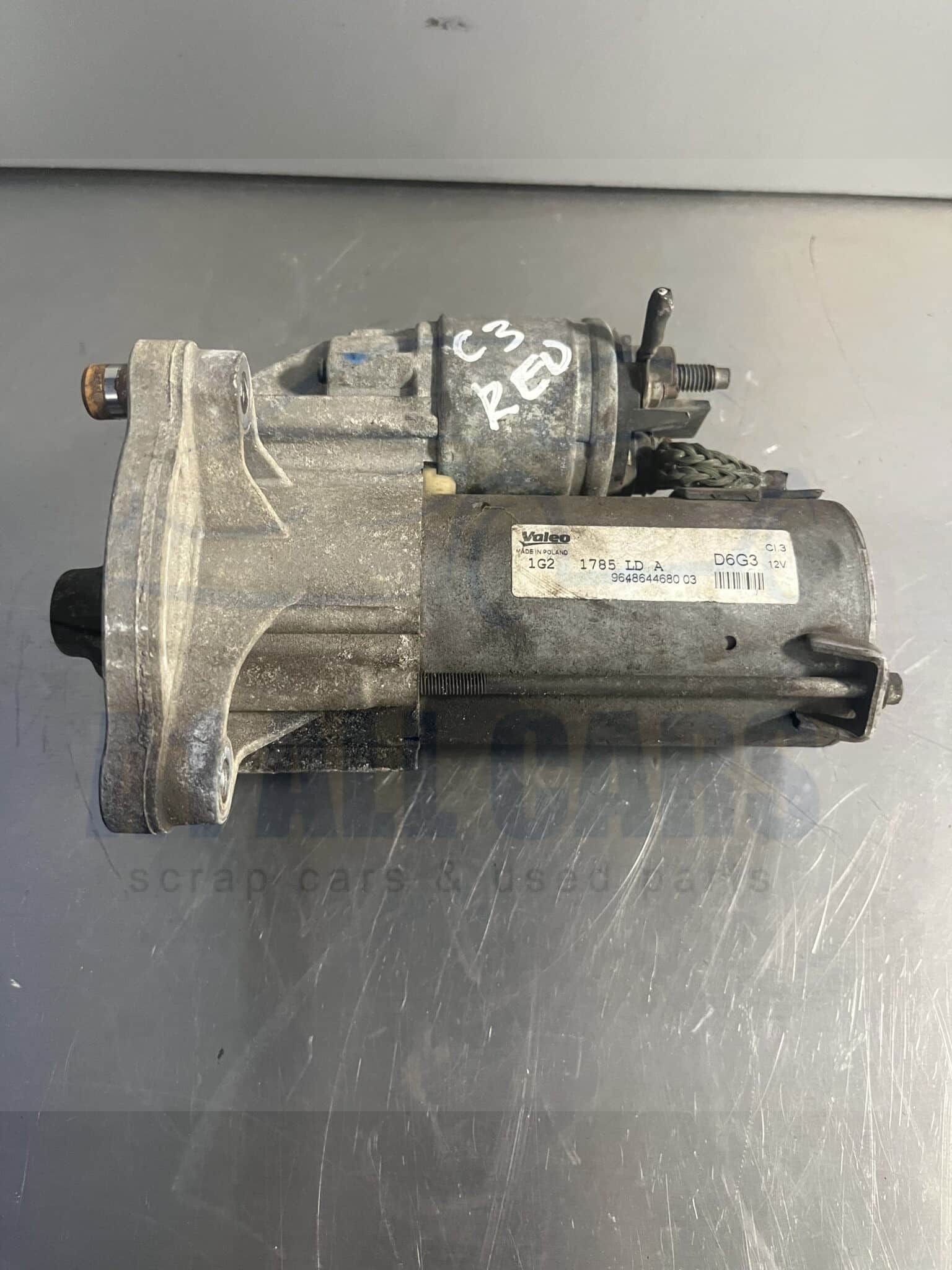 Citroen C3 / C4 2004-2015 1.1 / 1.4 / 1.6 Petrol Starter Motor – 9648644680
