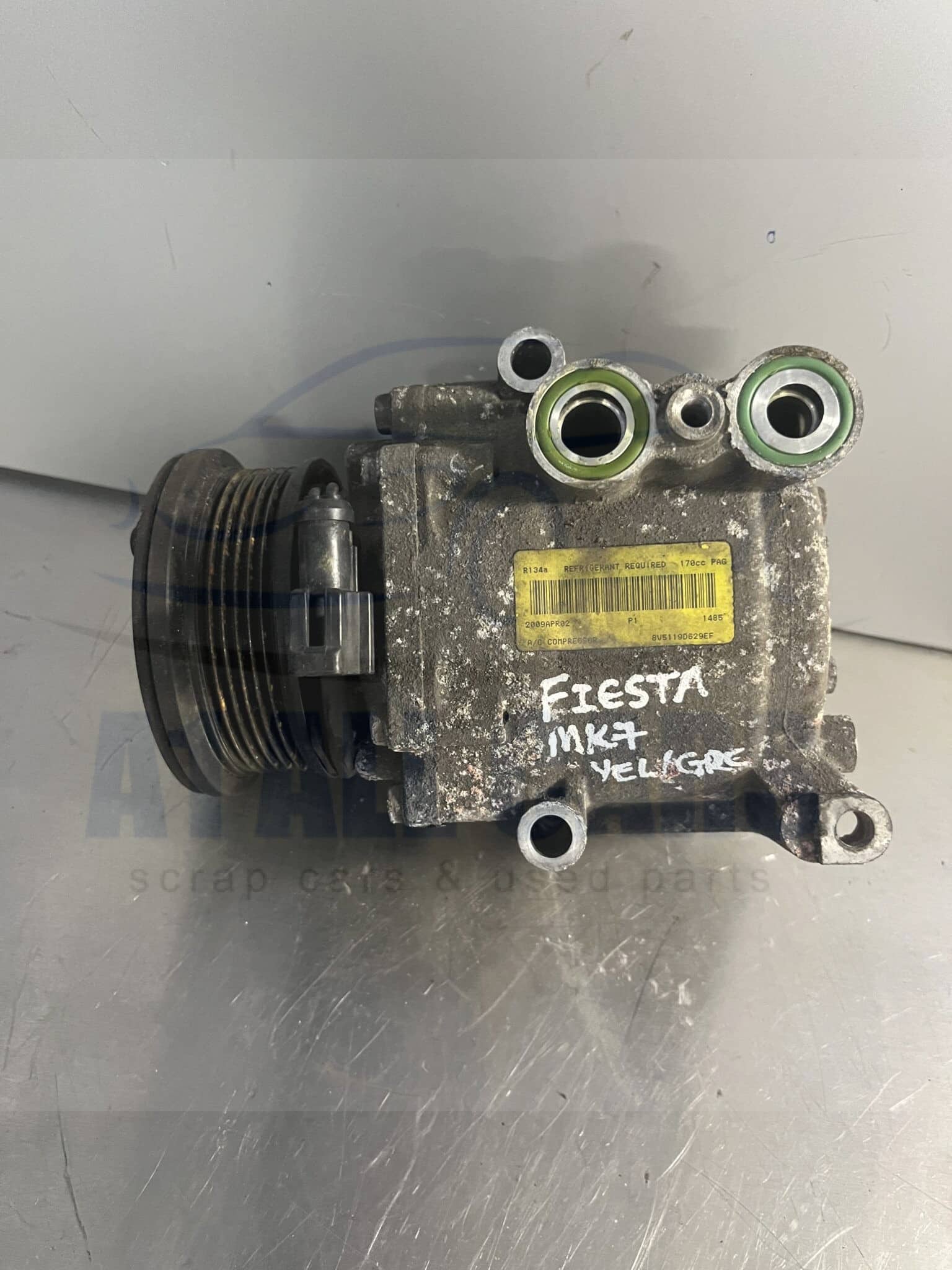 Ford Fiesta 2008-2012 Petrol Air Con Pump / AC Compressor – 8V5119D629EF