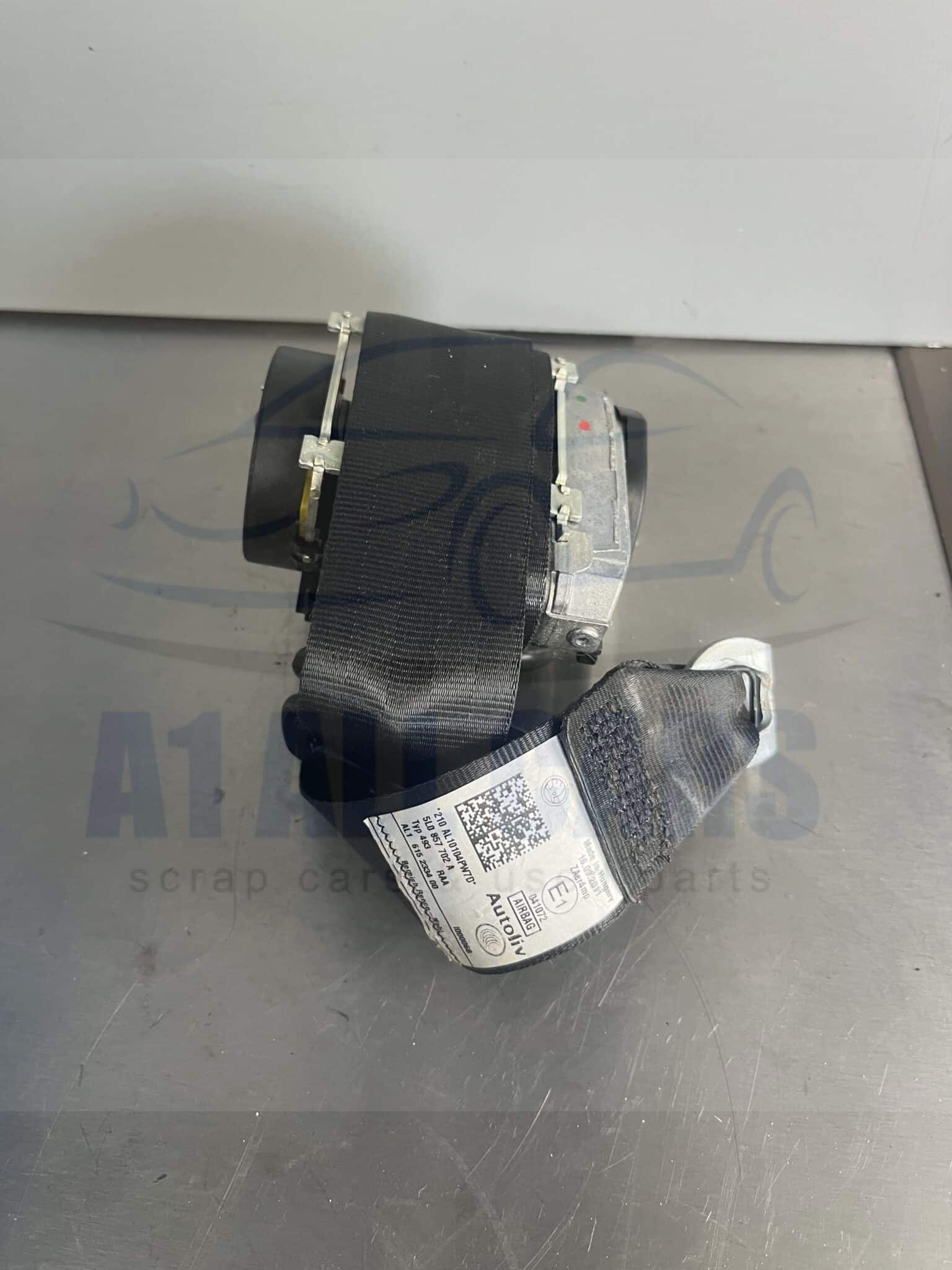 Skoda Yeti 2009-2017 5 Door Hatchback Off Side Front Seatbelt – 5L0857702A