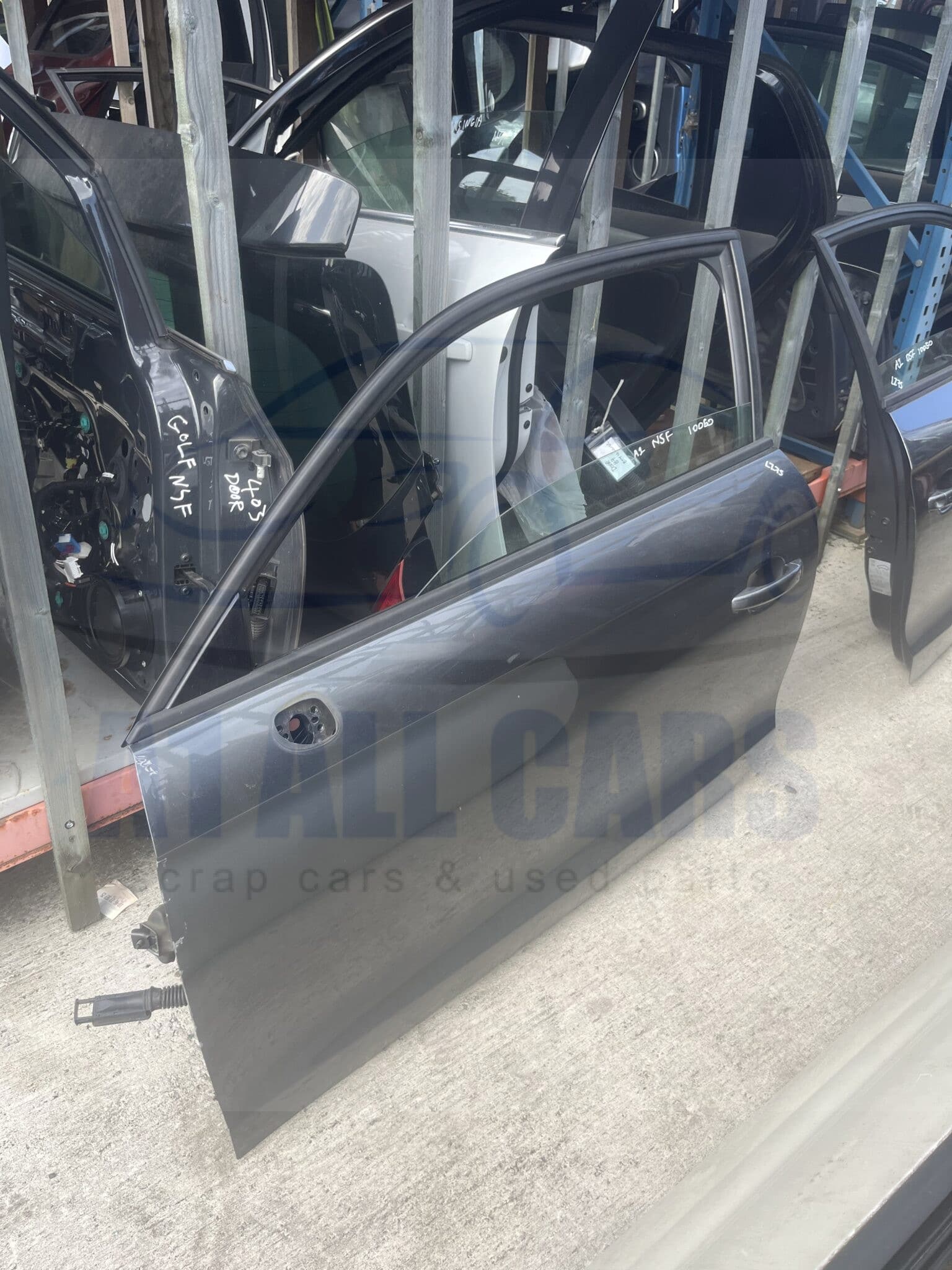 Audi A1 2010-2018 3 Door Hatchback Near Side Door – Grey LZ7S Colour Code ( Call Office For Delivery Quote )
