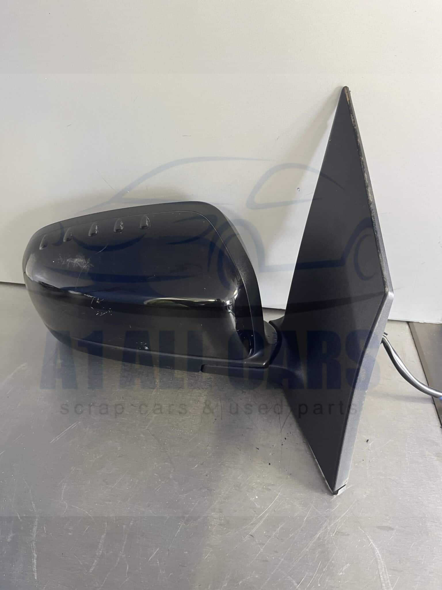 Renault Koleos 2008-2011 Off Side Electric Door Mirror – Black ( Power Fold )