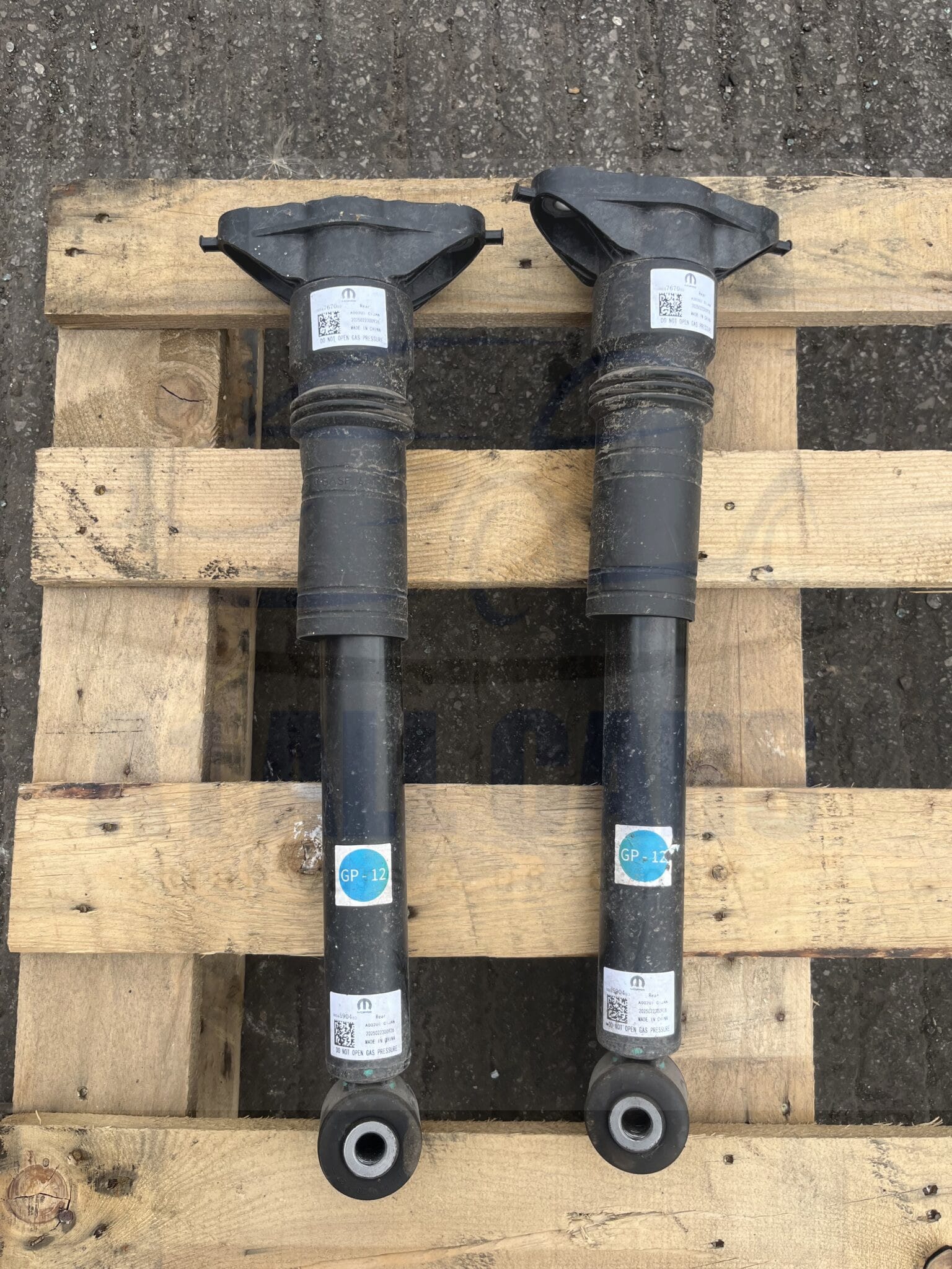 Vauxhall Corsa 2019-2025 F Hatchback Rear Shock Absorber – Pair – 9864767080