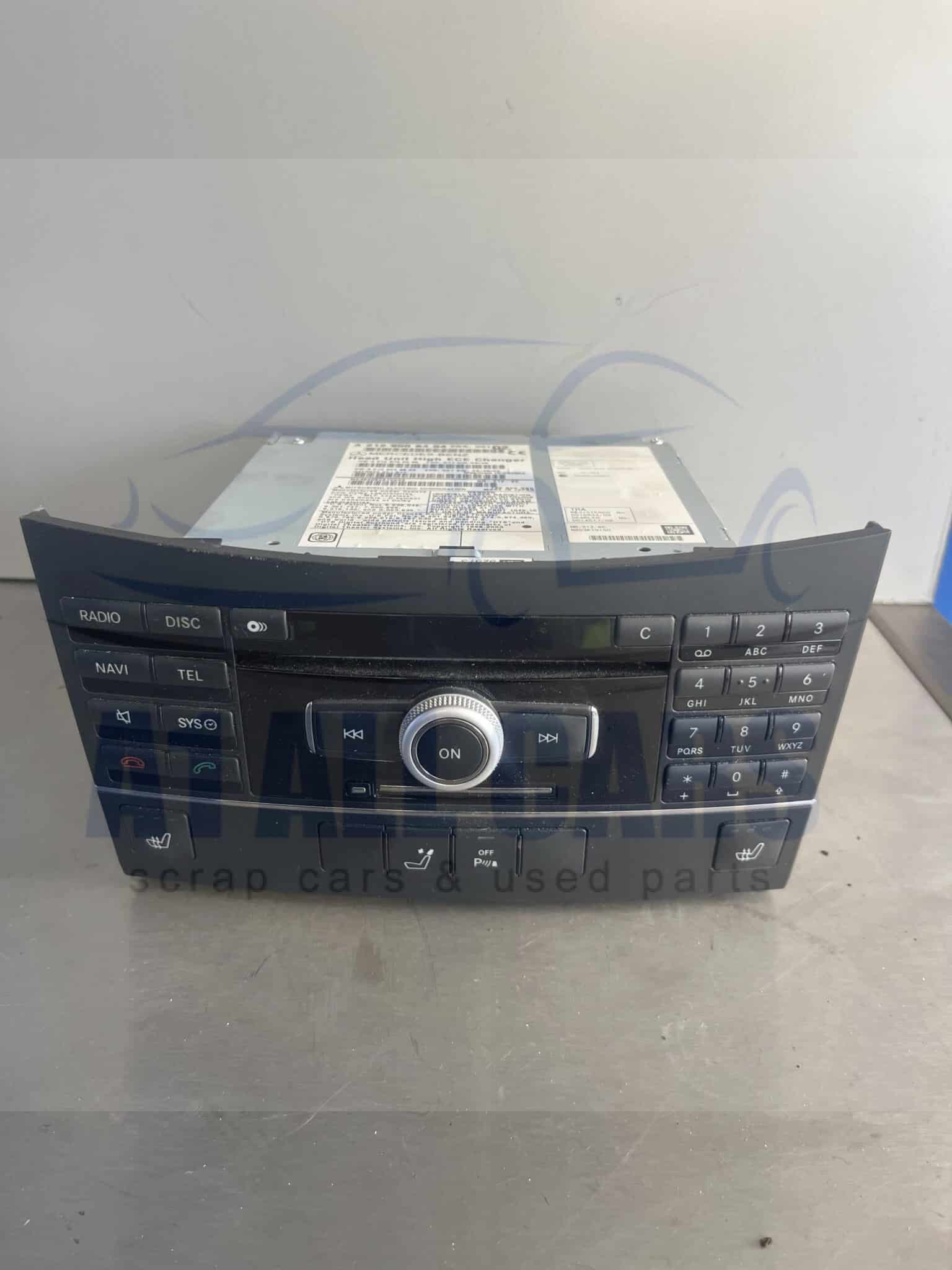 Mercedes E Class 2009-2014 Radio / Head Unit – A2129008404
