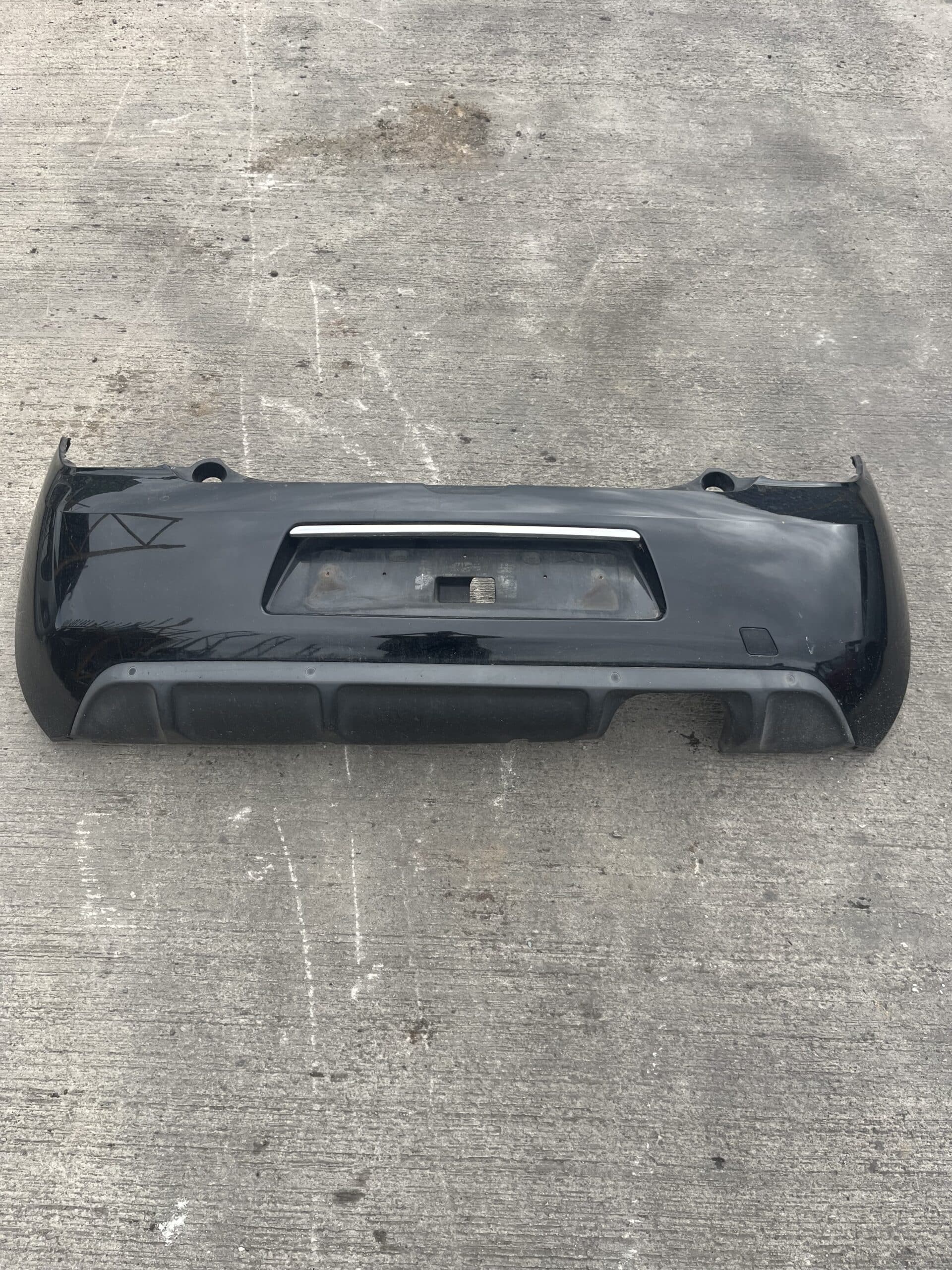 Citroen DS3 2009-2015 3 Door Hatchback Rear Bumper With Sensors – Black KTV Colour Code