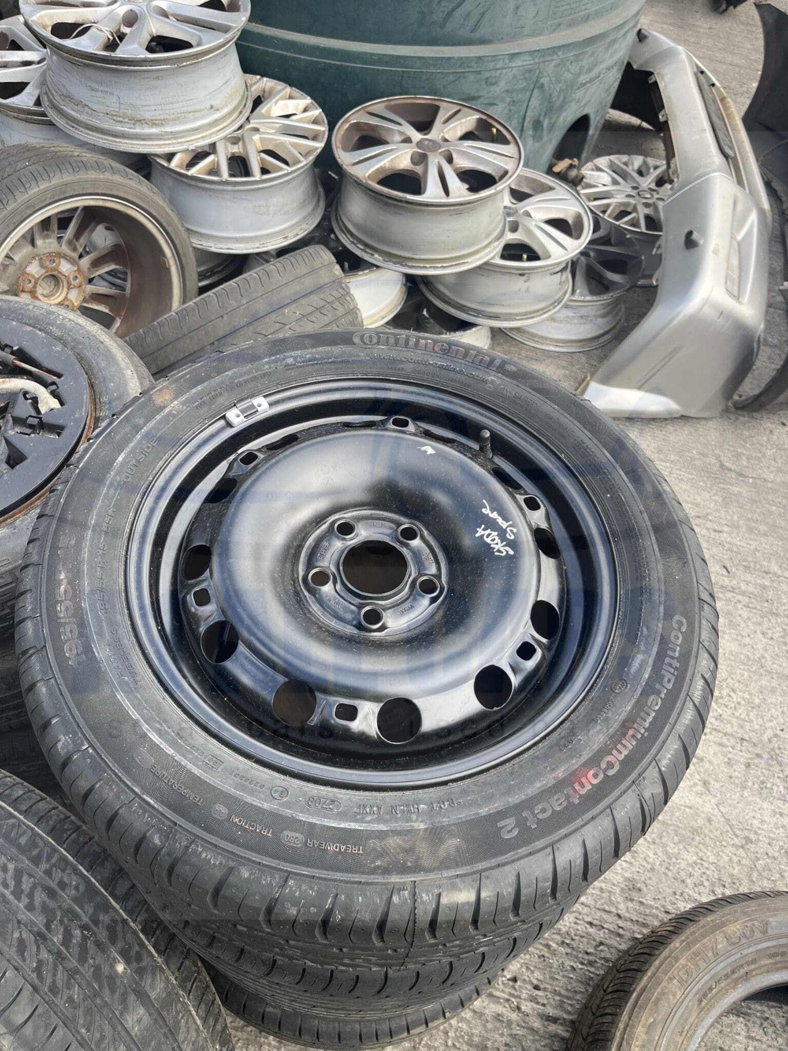 Skoda Fabia / Roomster 2007-2015 Spare Wheel And Tyre 195/55/15