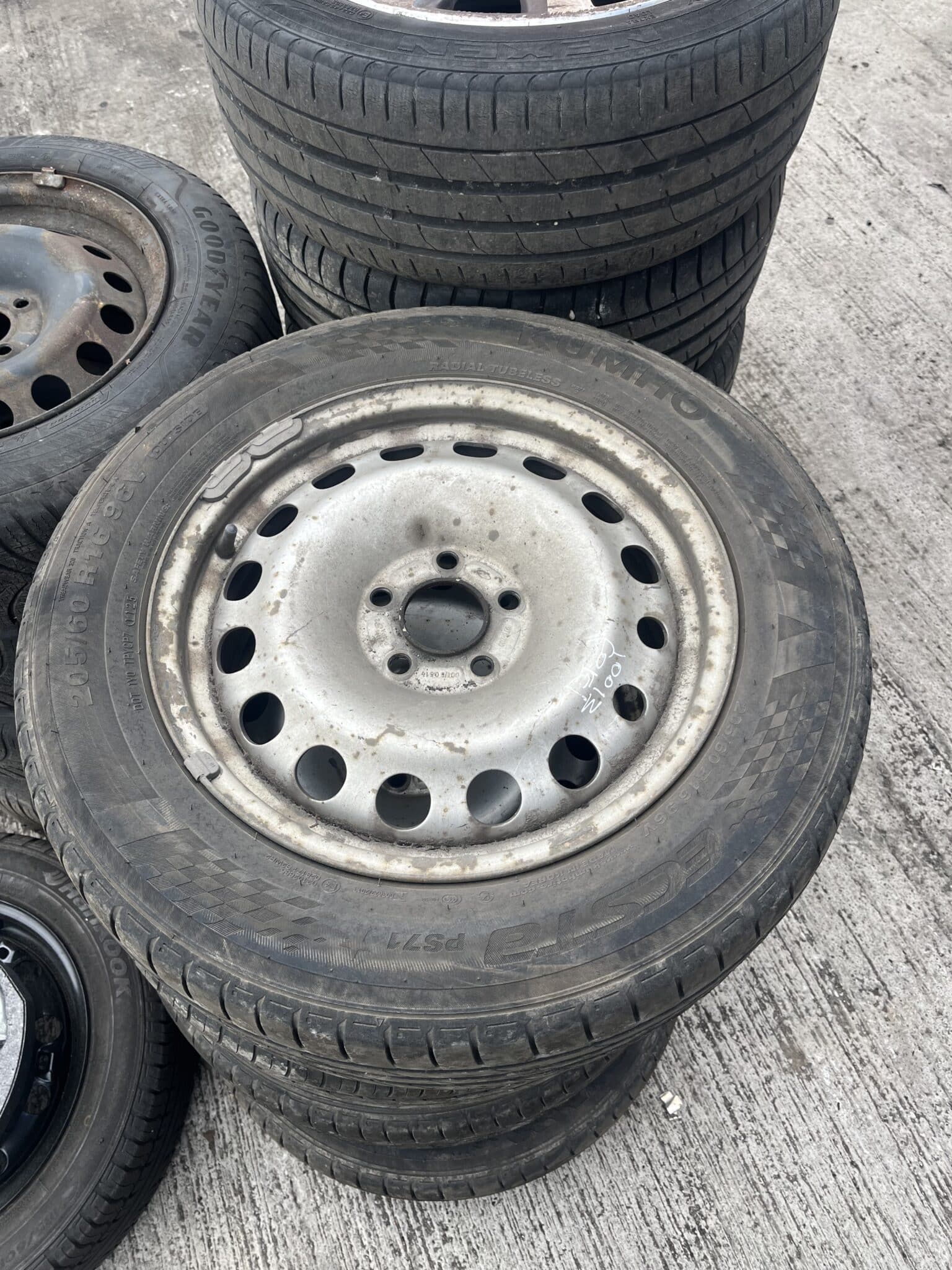 Ford Transit Connect 2013-2022 MK2 Spare Wheel And Tyre – 205/60/16