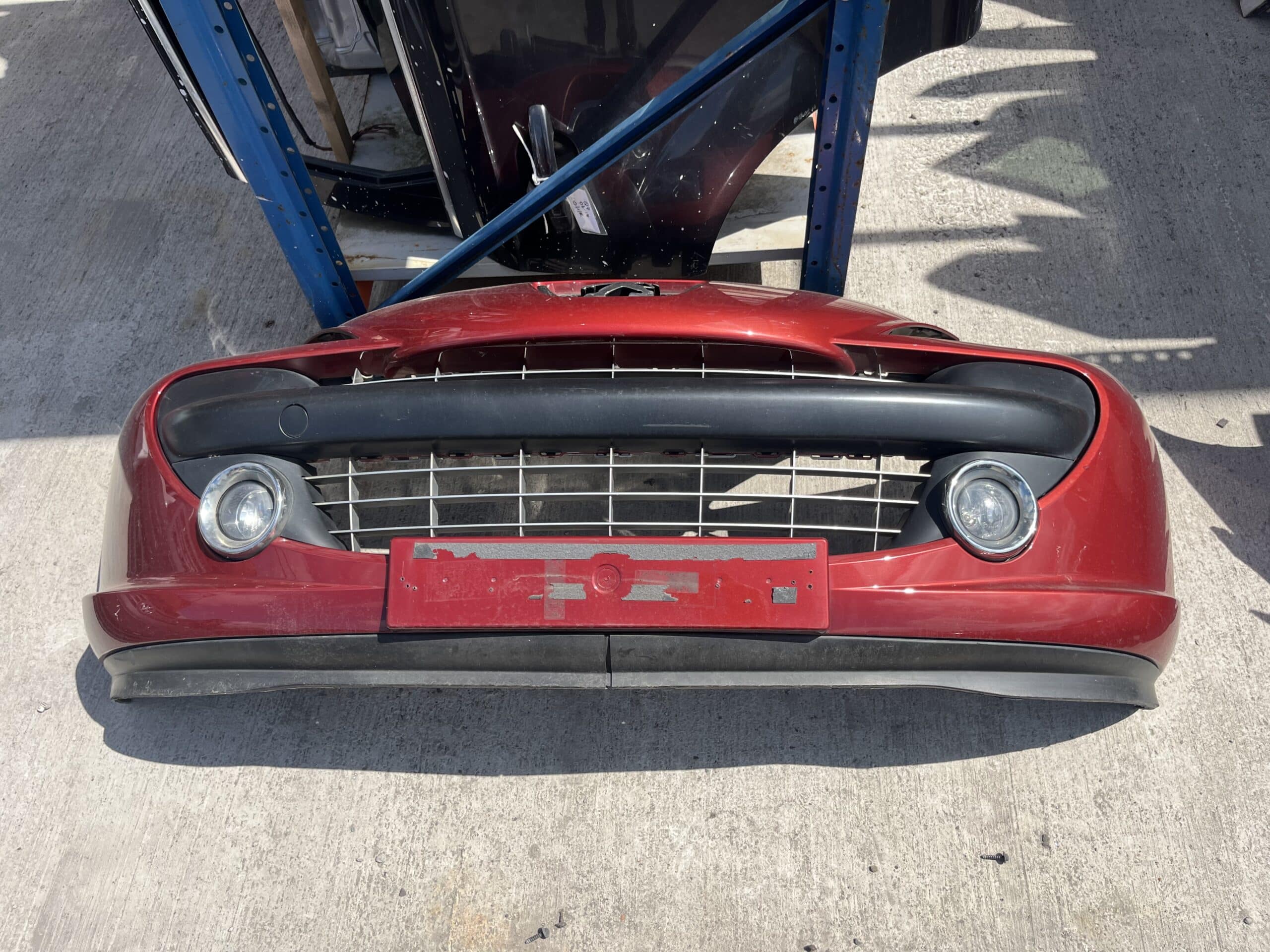 Peugeot 207cc 2006-2012 Front Bumper With Fogs – Red