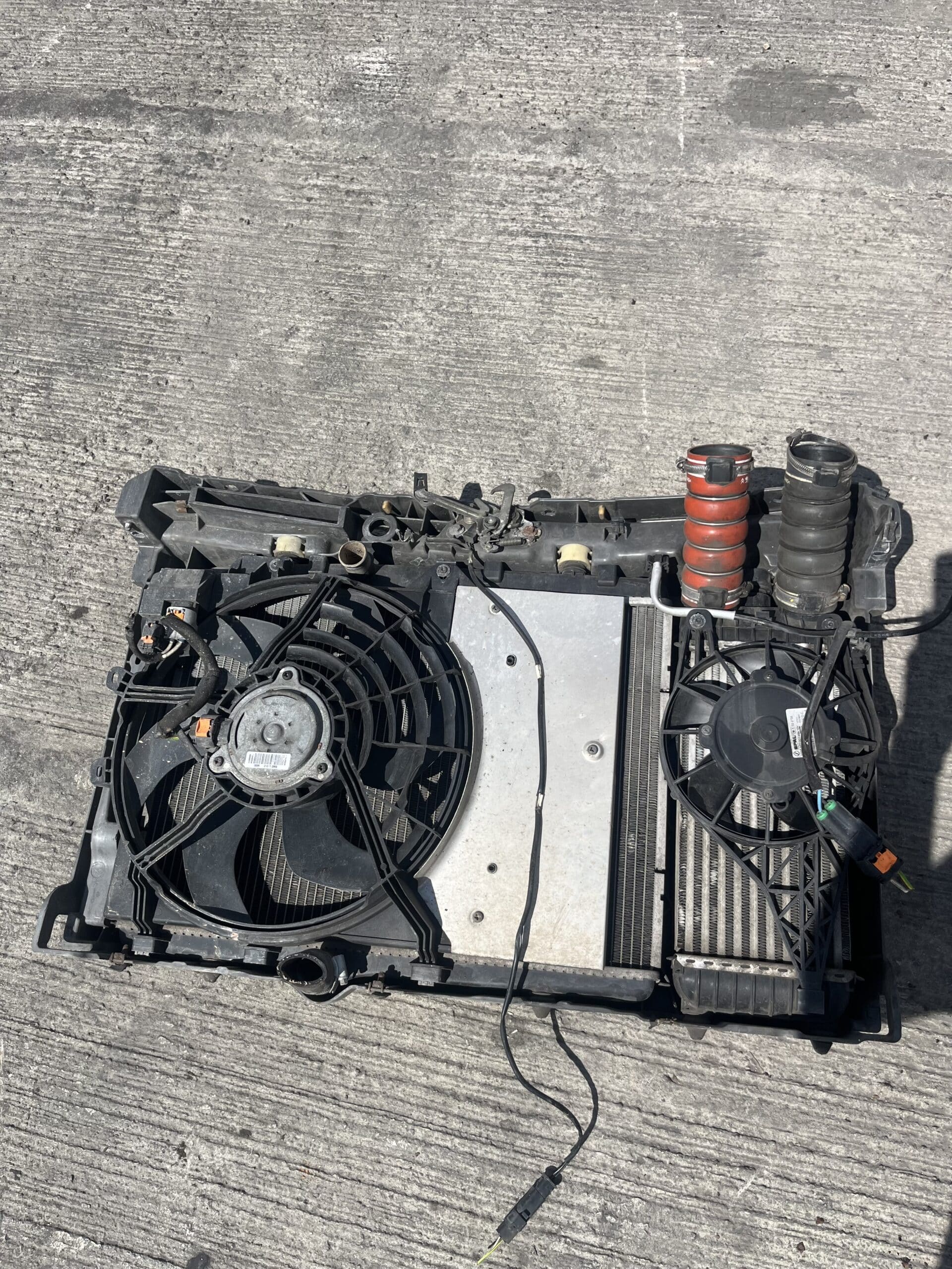 Ds1 Radiator Citroen DS3 2009-2015 1.6 Turbo Petrol Front Panel And Radiator Pack ...