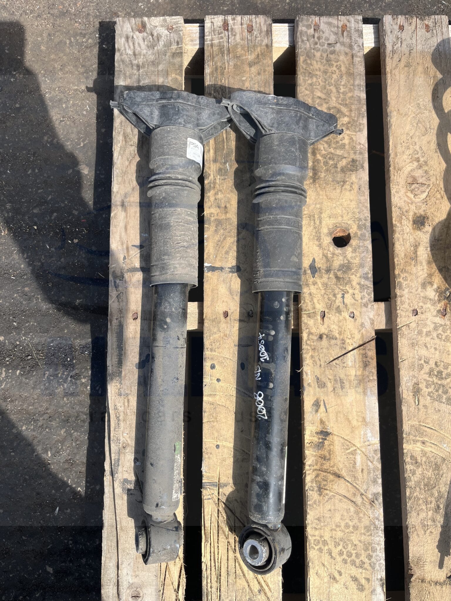 Peugeot 2008 2019-2024 5 Door Hatchback Rear Shock Absorbers – Pair