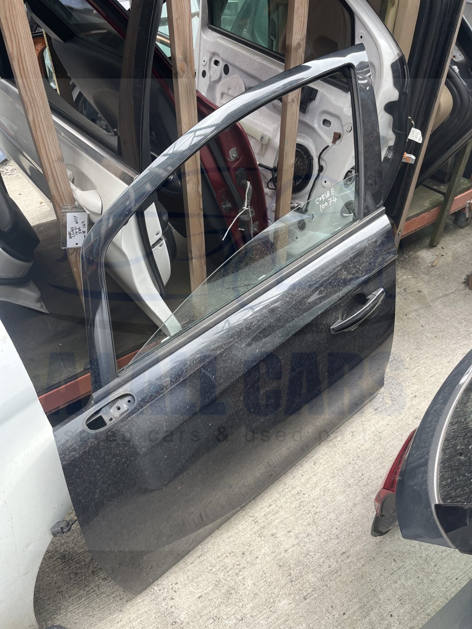 Vauxhall Corsa 2014-2019 5 Door Hatchback Near Side Front Door – Black Z22C Colour Code ( Call Office For Delivery Quote )