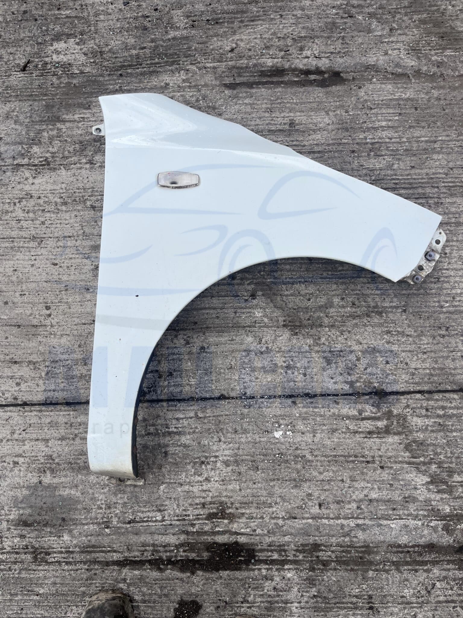 Hyundai i10 2008-2014 Off Side Wing – White