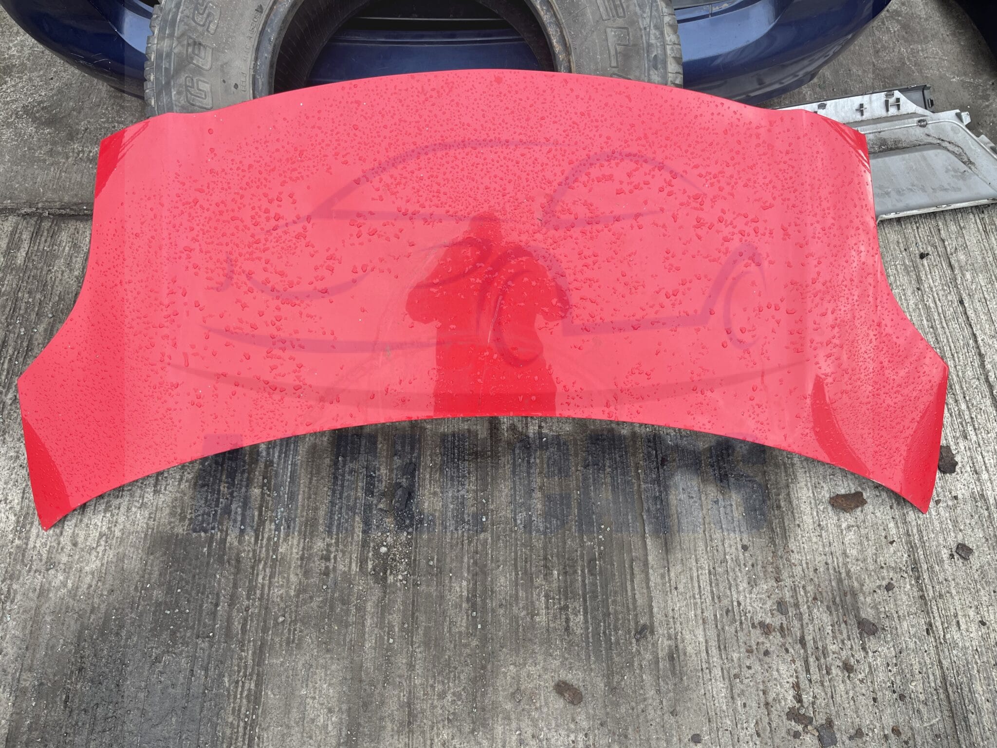 Toyota Yaris 2006-2009 Bonnet – Red 3P0 Colour Code ( Call Office For Delivery Quote )