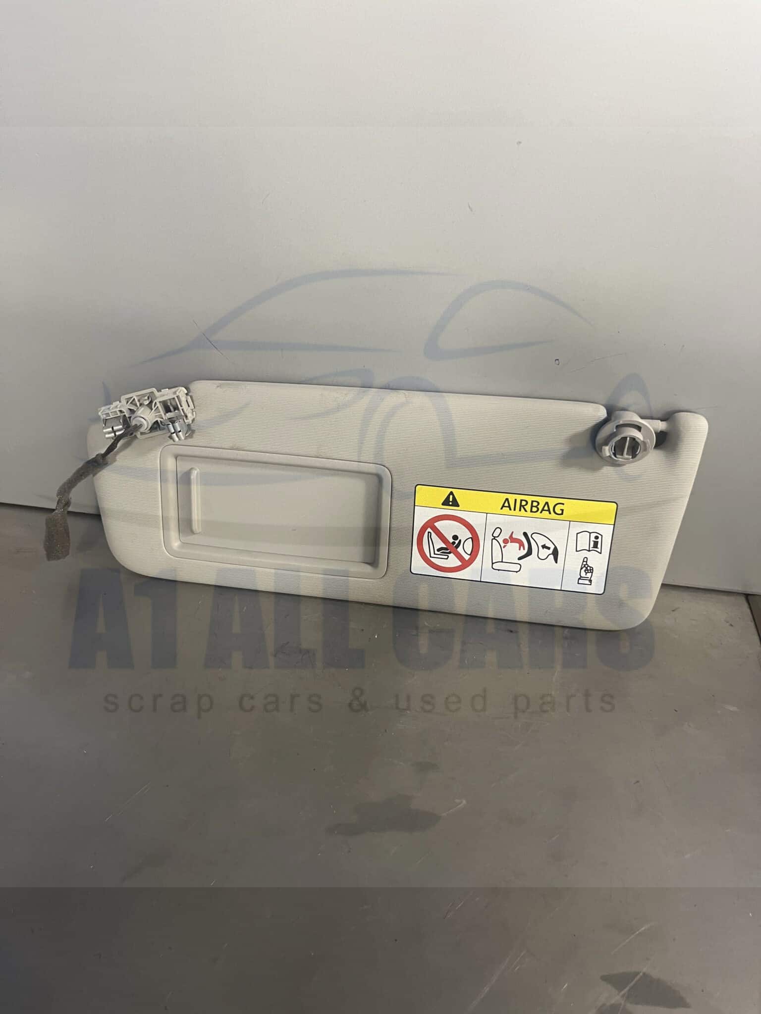 Volkswagen Golf 2019-2024 MK8 Near Side Sun Visor With Mirror