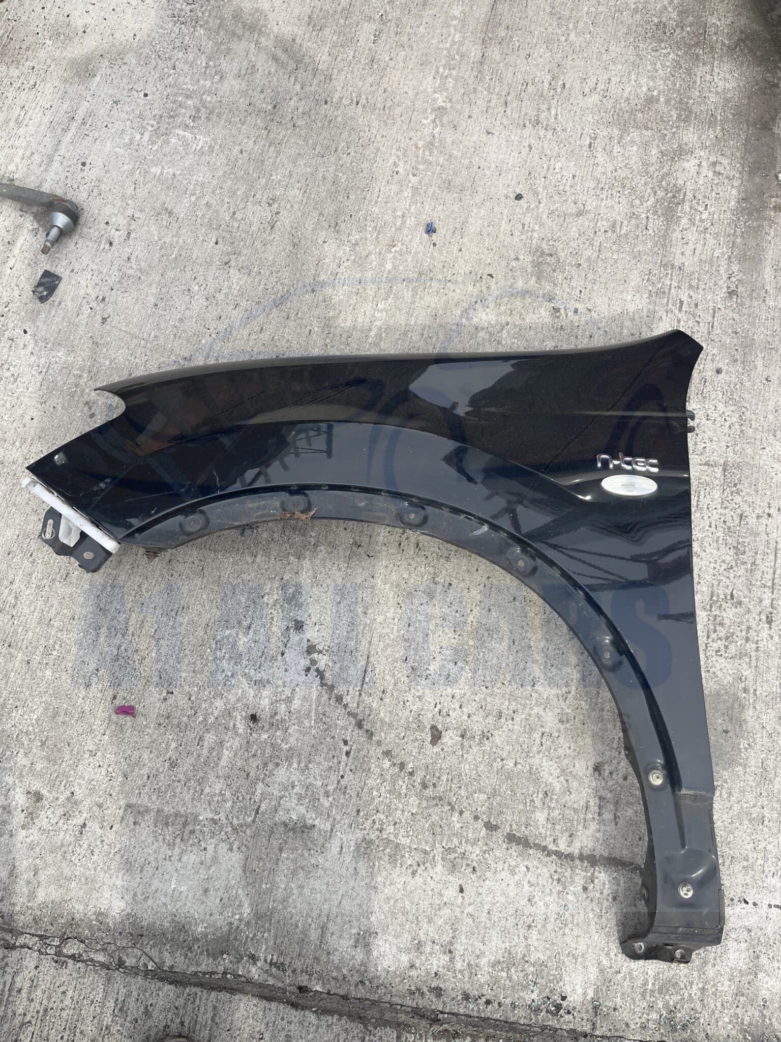 Nissan Qashqai 2010-2013 Near Side Wing – Black Z11 Colour Code