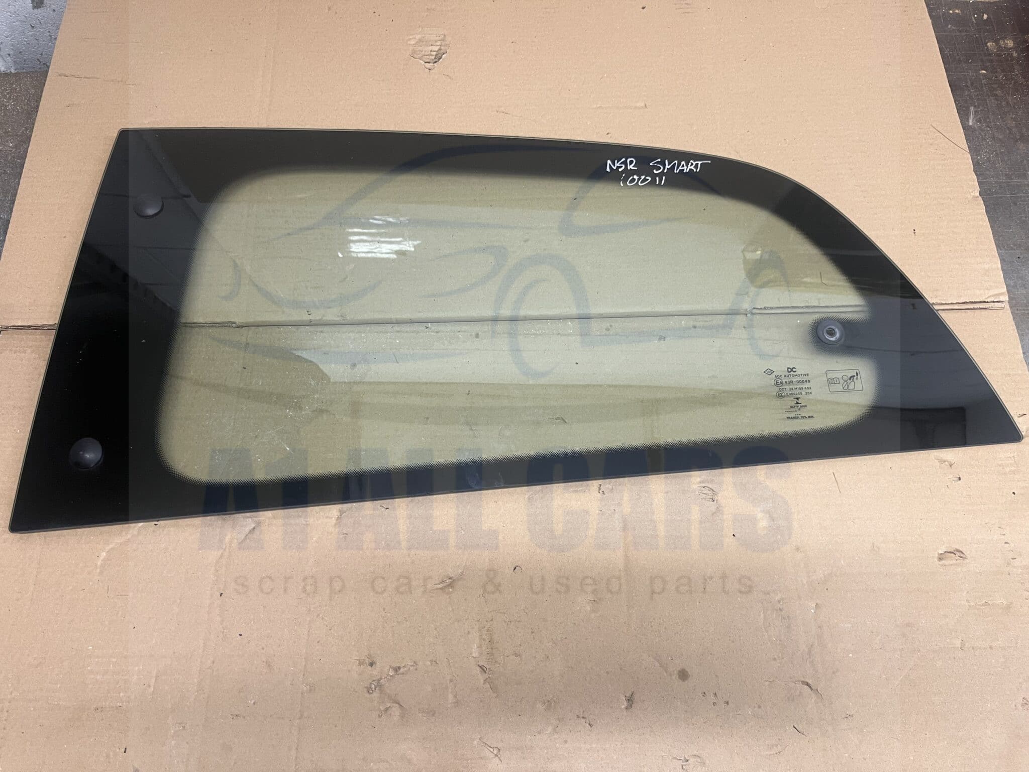 Smart ForFour 2015-2020 5 Door Hatchback Near Side Rear Door Glass